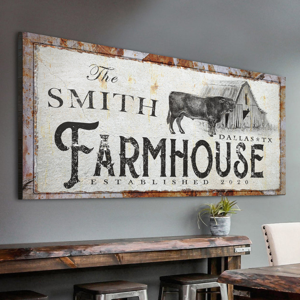 Personalize Your Farmhouse Decor With Tailored Canvases' Custom 