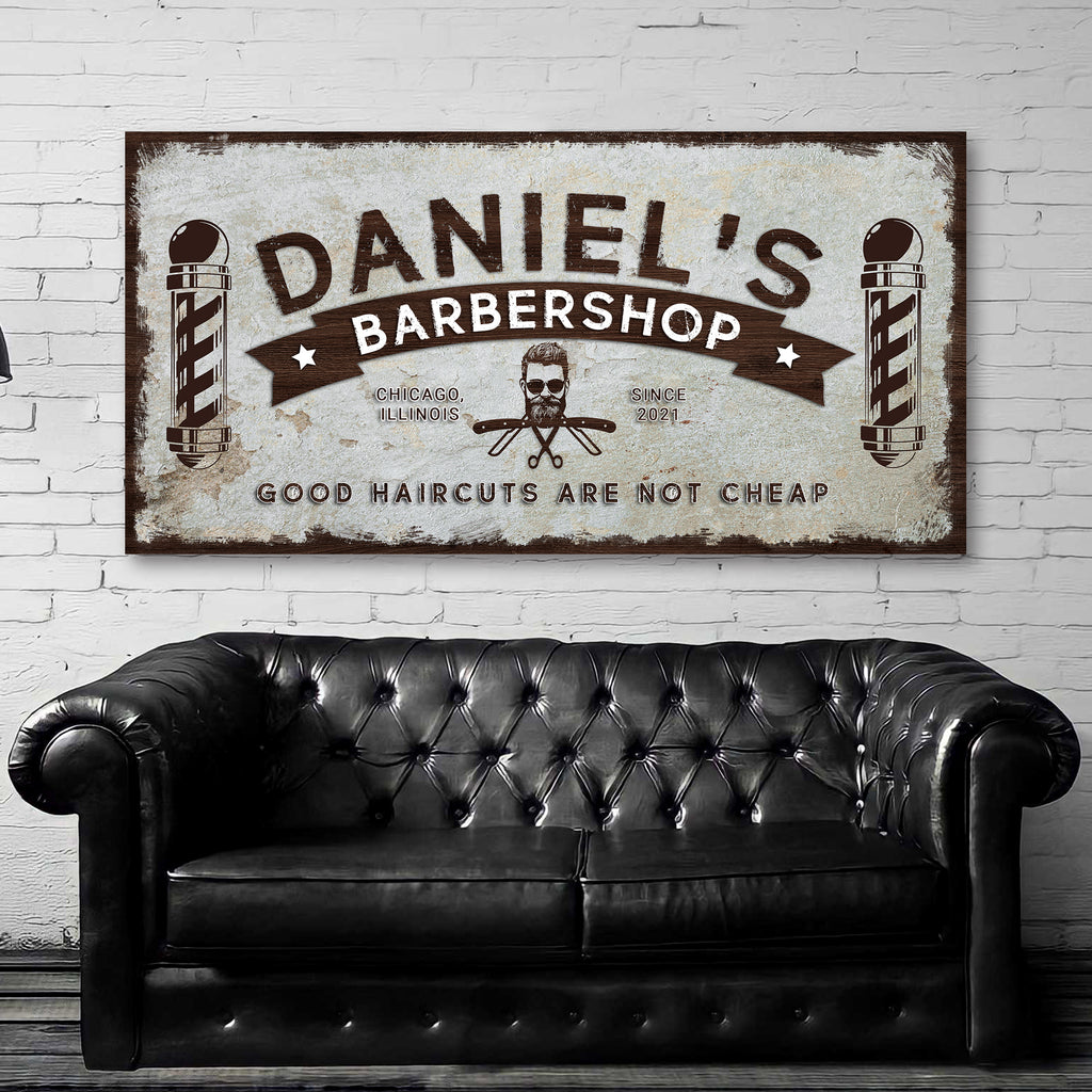 Express Your Love For Your Profession With This Perfect Barber Sign