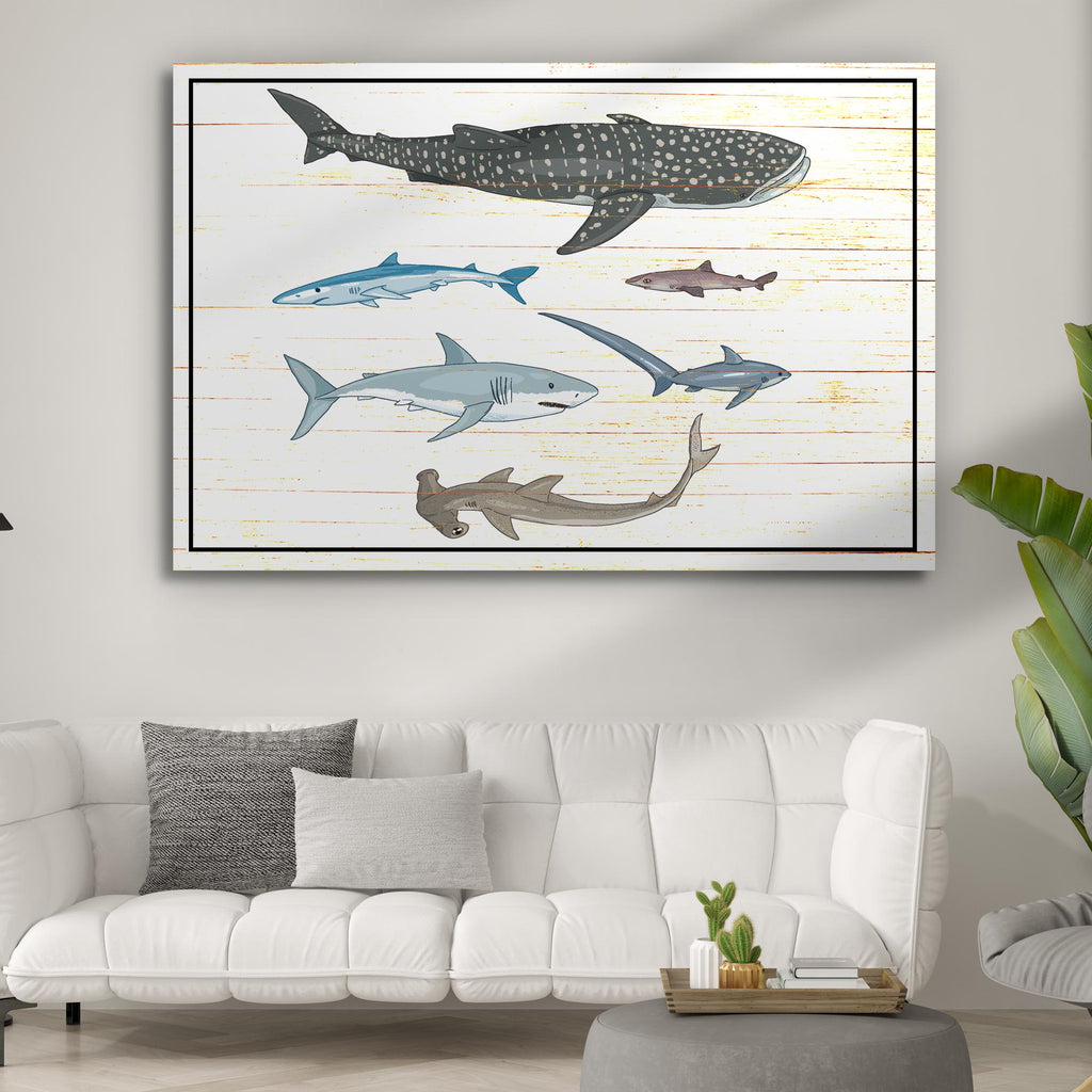 Add Drama to Your OceanThemed Space With Shark Canvas Prints