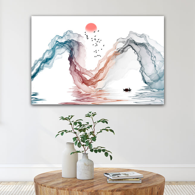 Exploring the Beauty and Meaning of Abstract Landscape Canvas Wall Art