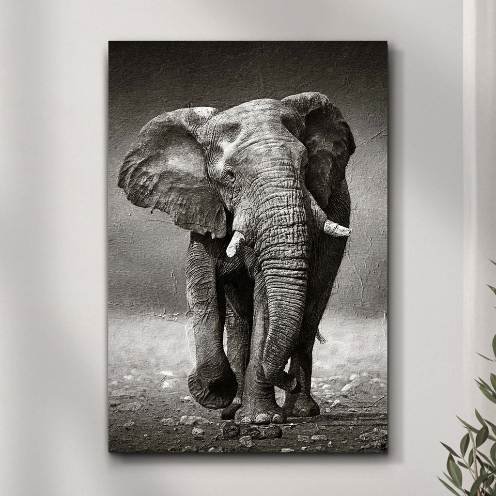 Embellish Your Walls With Captivating Elephant Canvas Prints | Tailored