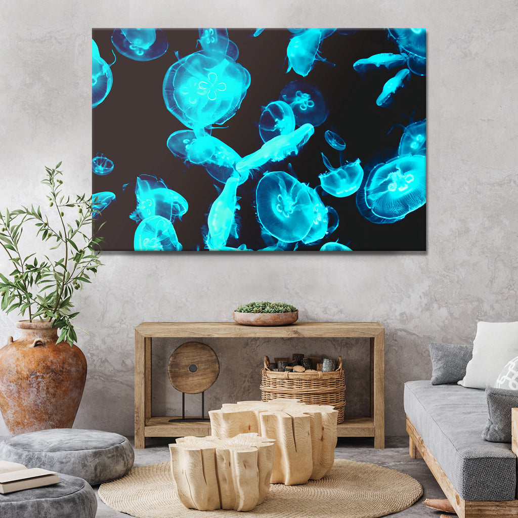 Jellyfish Canvas Wall Art Why It Makes a Unique Decor Tailored Canvases