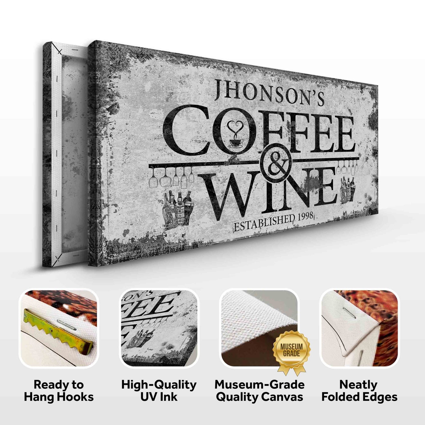 Coffee and Wine Sign (Free Shipping)