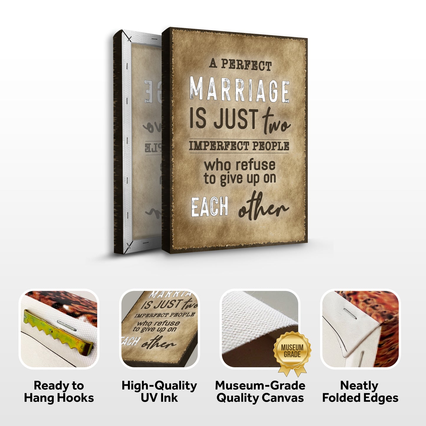 A Perfect Marriage Sign (Free Shipping)