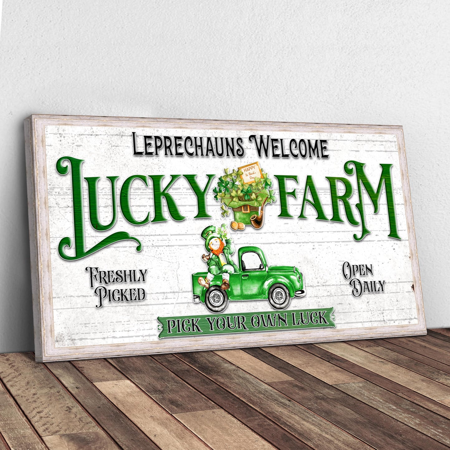 Lucky Farm St. Patrick's Day II  - Image by Tailored Canvases