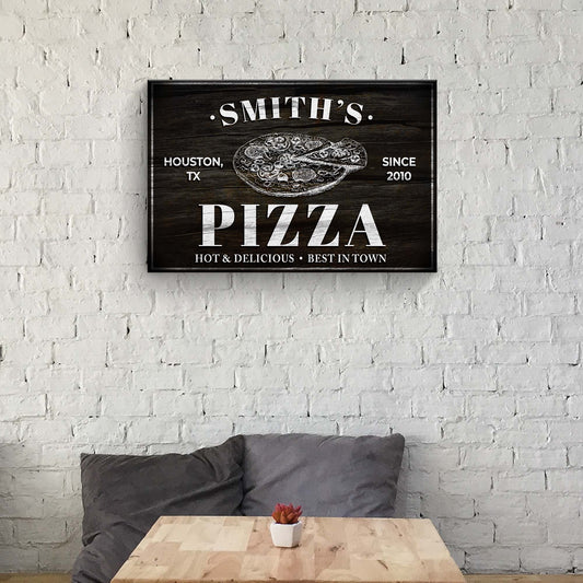 Pizza Sign - Imaged by Tailored Canvases