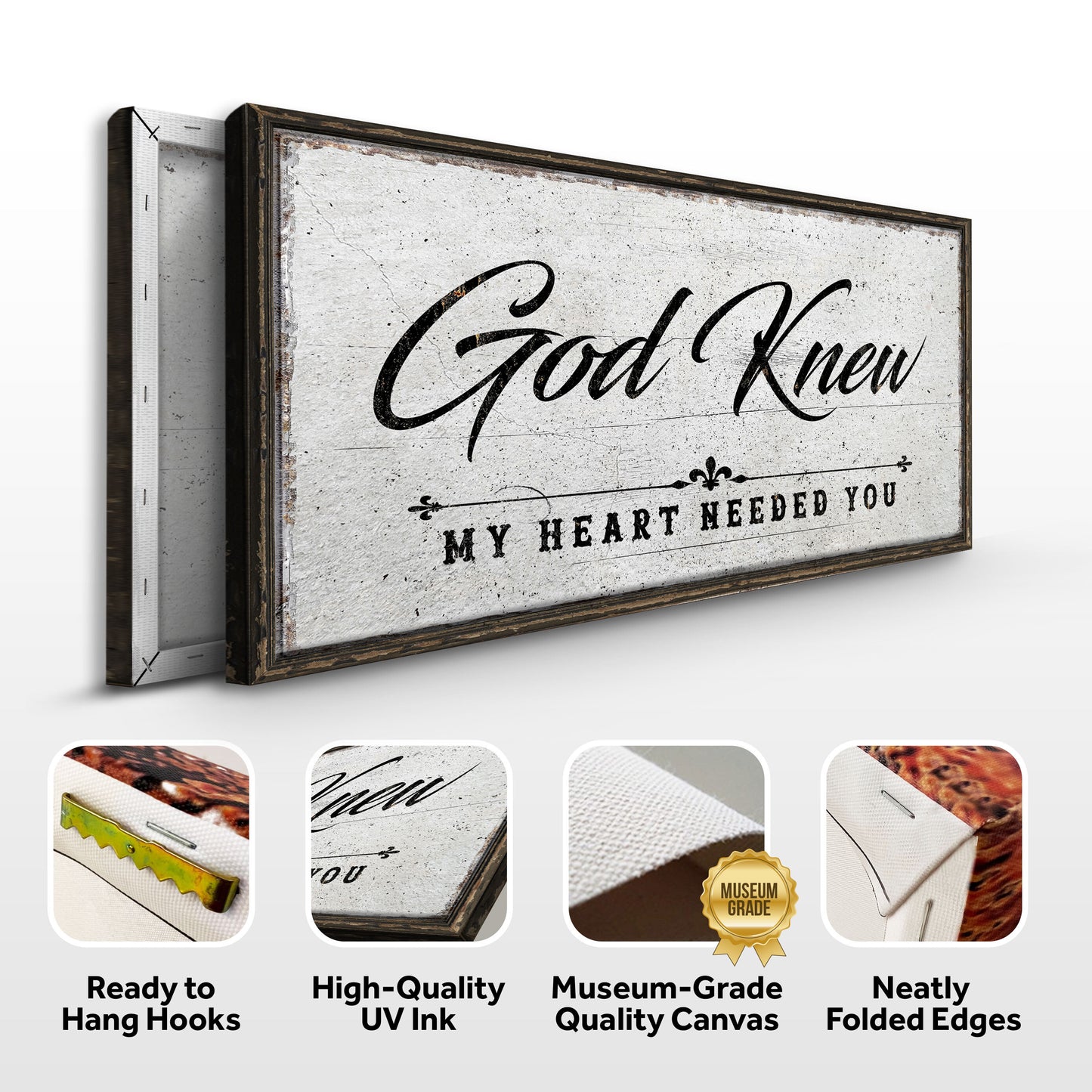 God Knew Sign (Free Shipping)