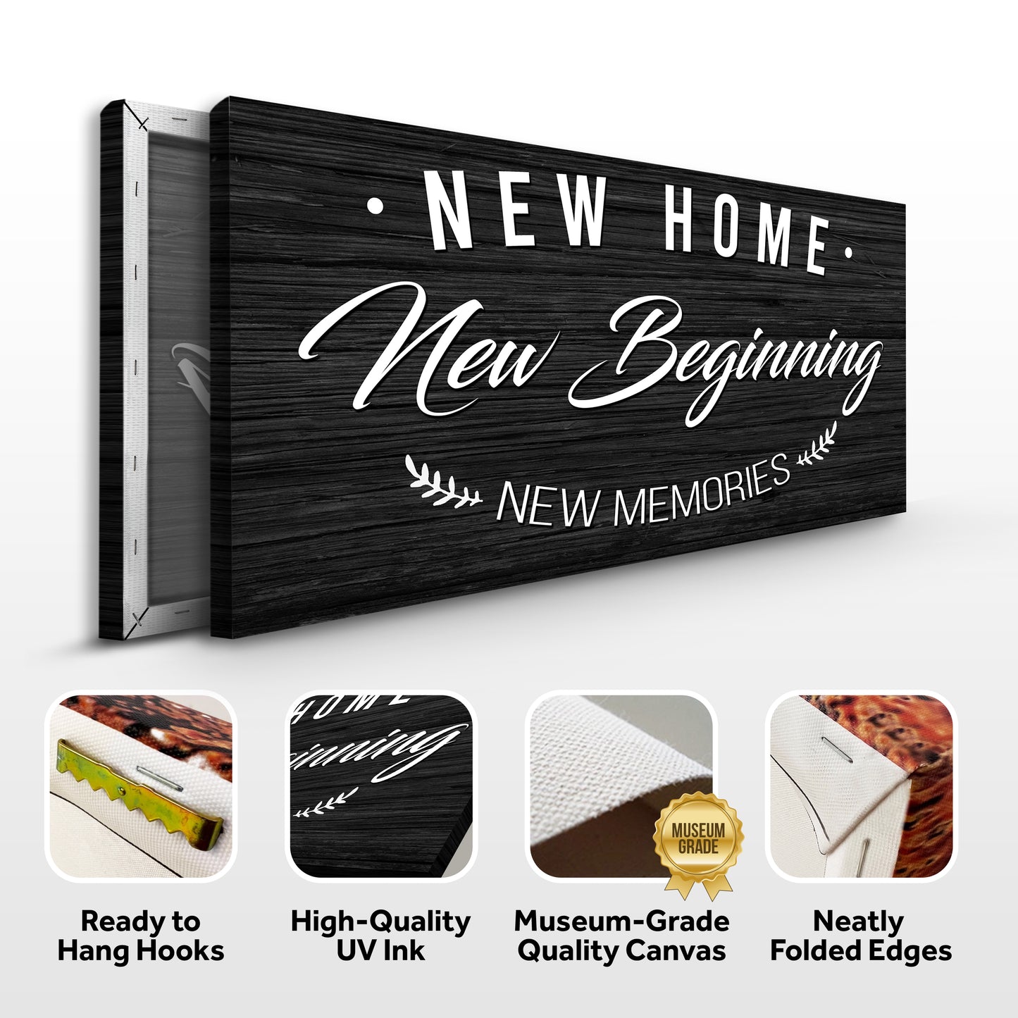 New Home New Beginning Sign II (Free Shipping)