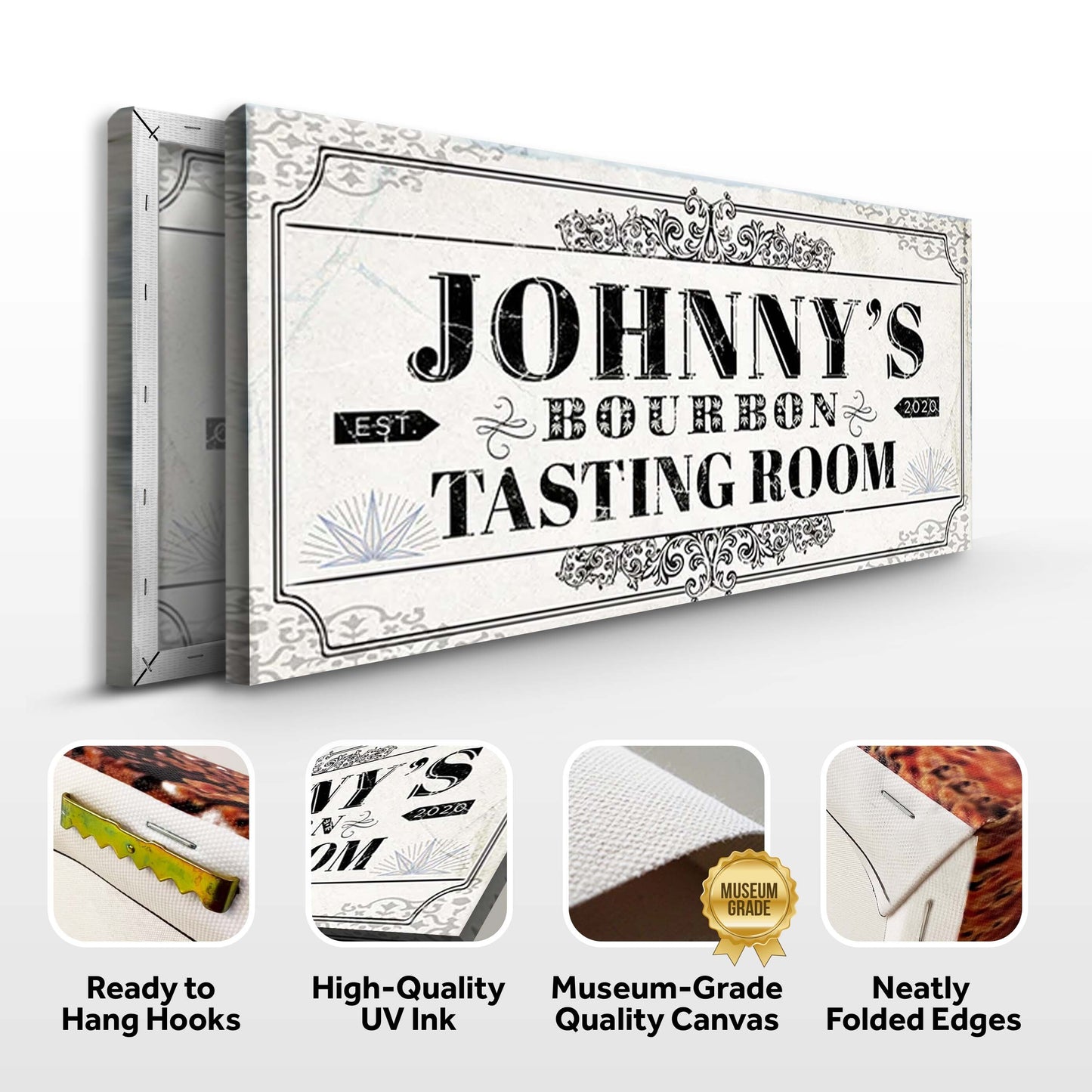 Bourbon Tasting Room Sign (Free Shipping)