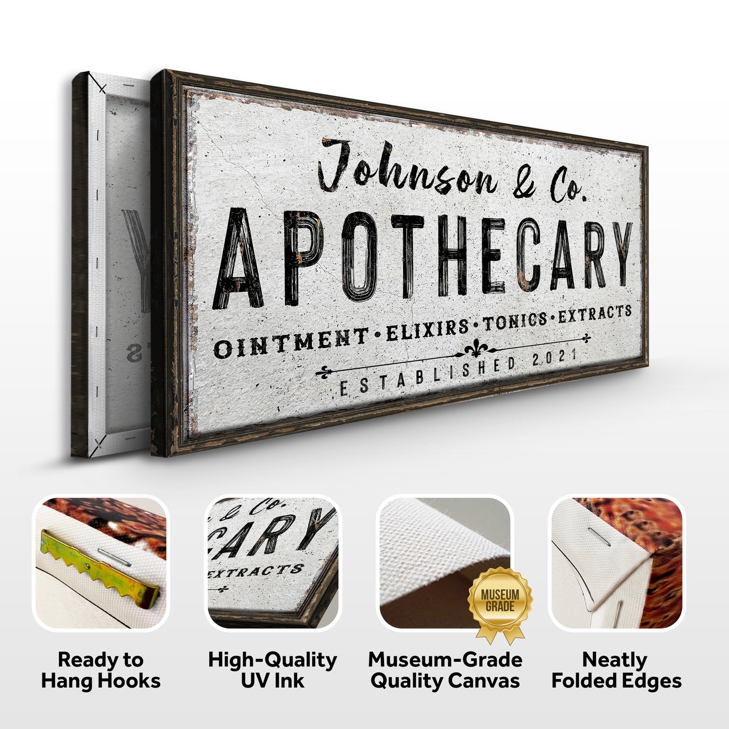 Family Apothecary Sign
