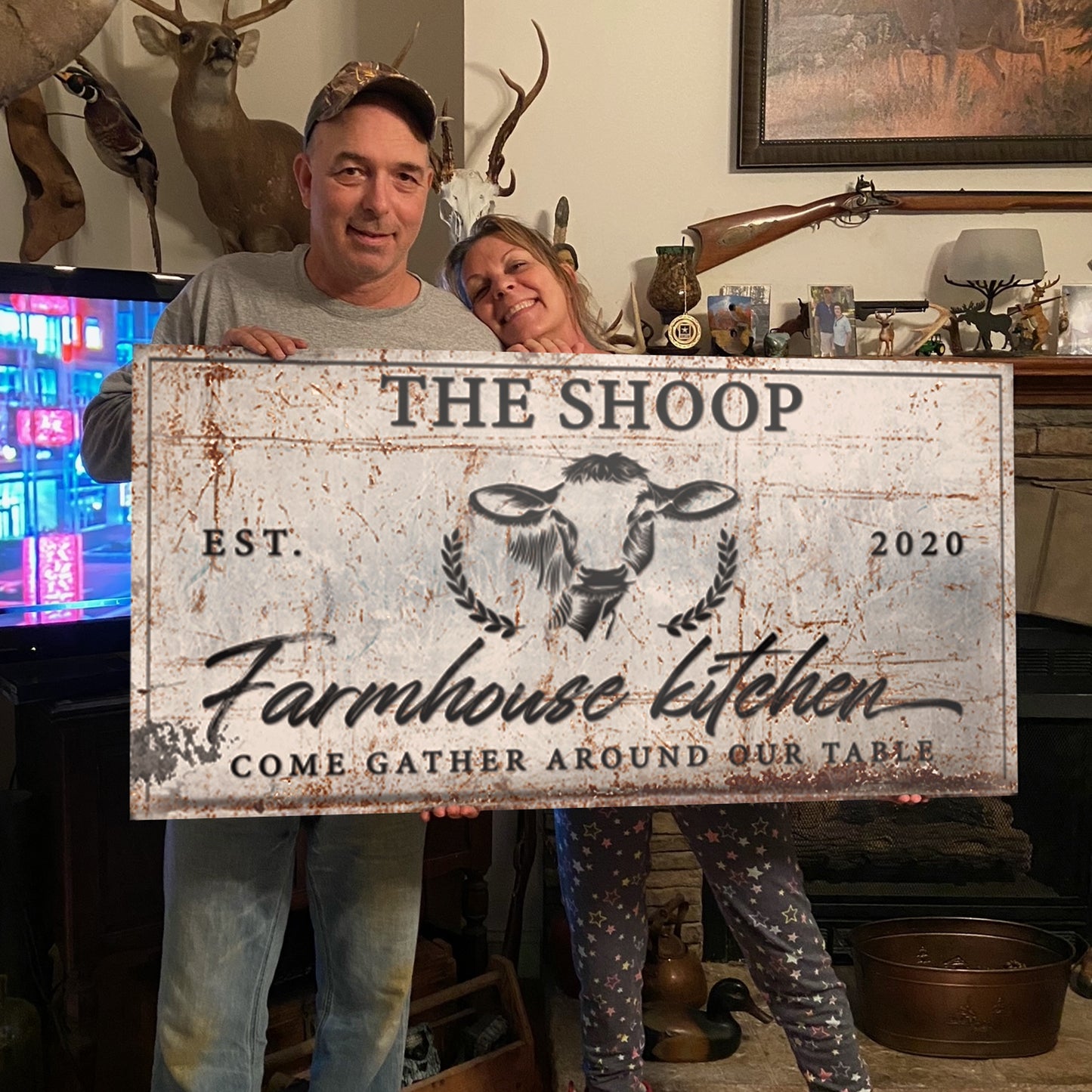 Farmhouse Kitchen Sign (Free Shipping)