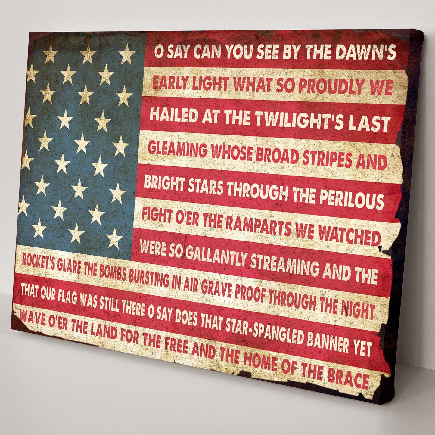 American Anthem Sign Style 2 - Image by Tailored Canvases