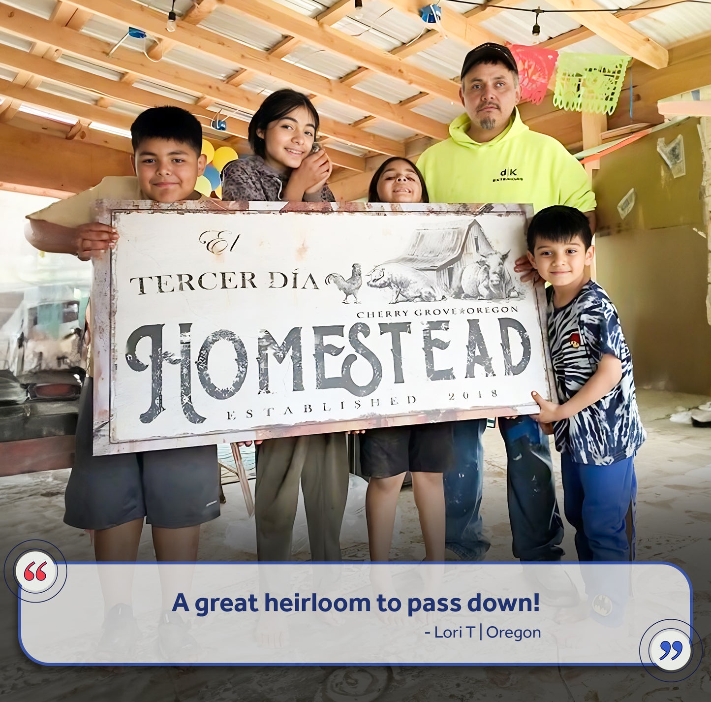 Homestead Sign (Free Shipping)