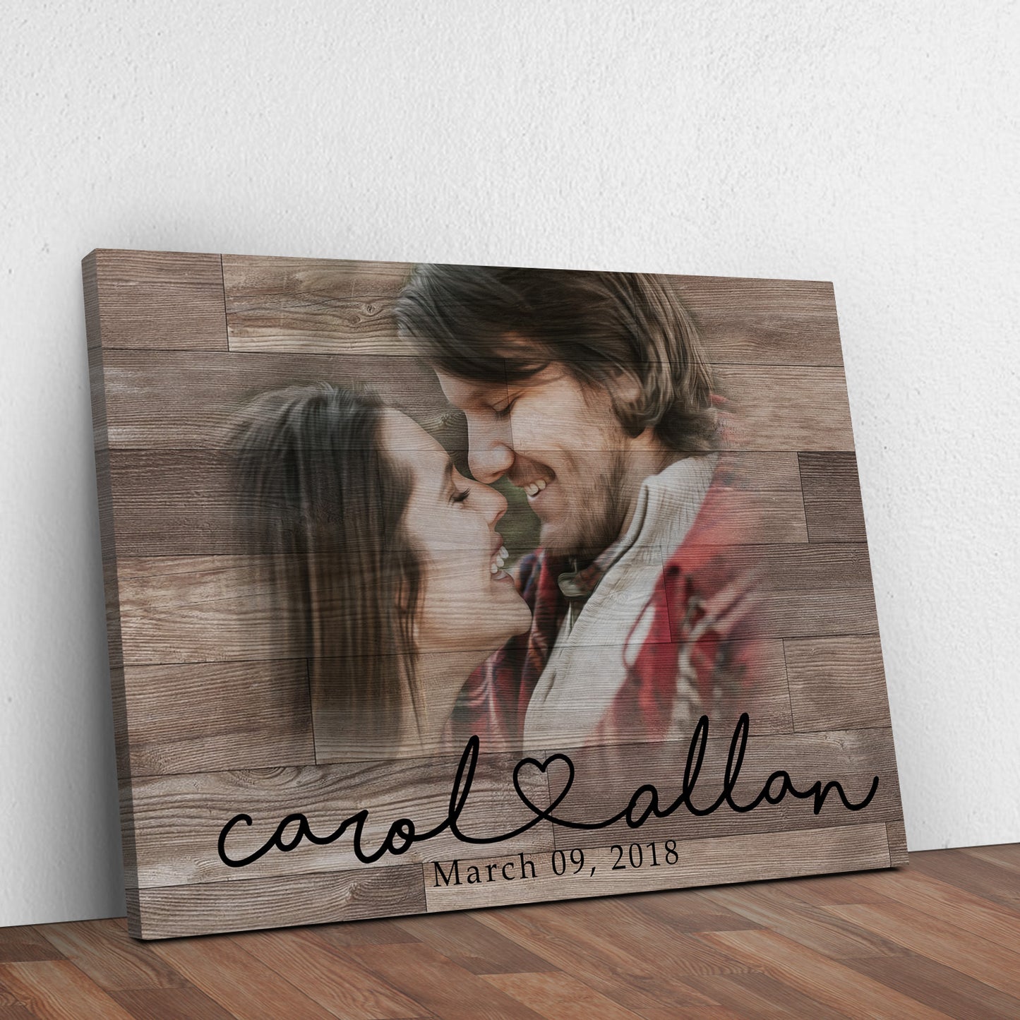 Couple Portrait Sign - Image by Tailored Canvases