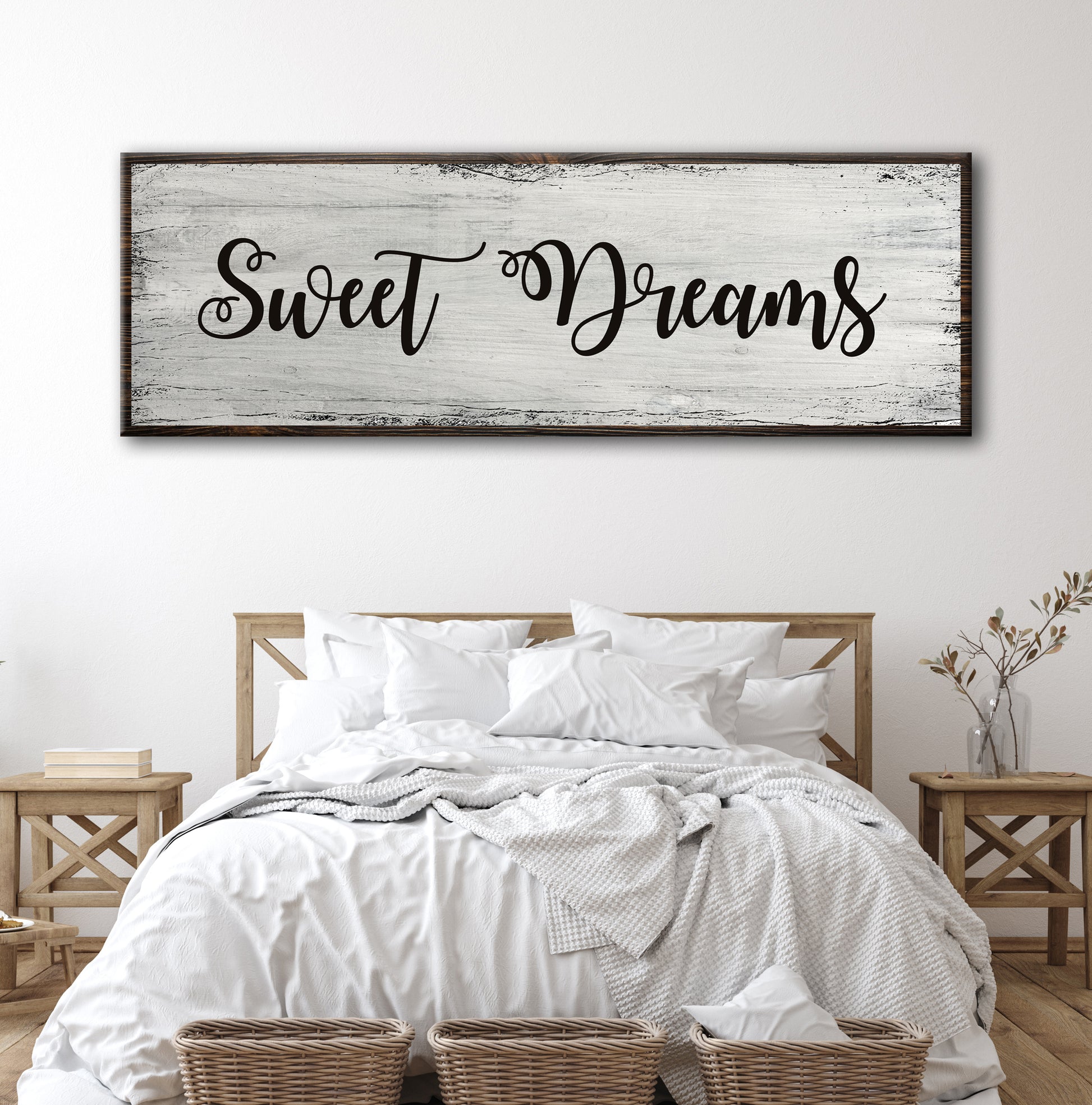 Sweet Dreams Sign II Style 3 - Image by Tailored Canvases