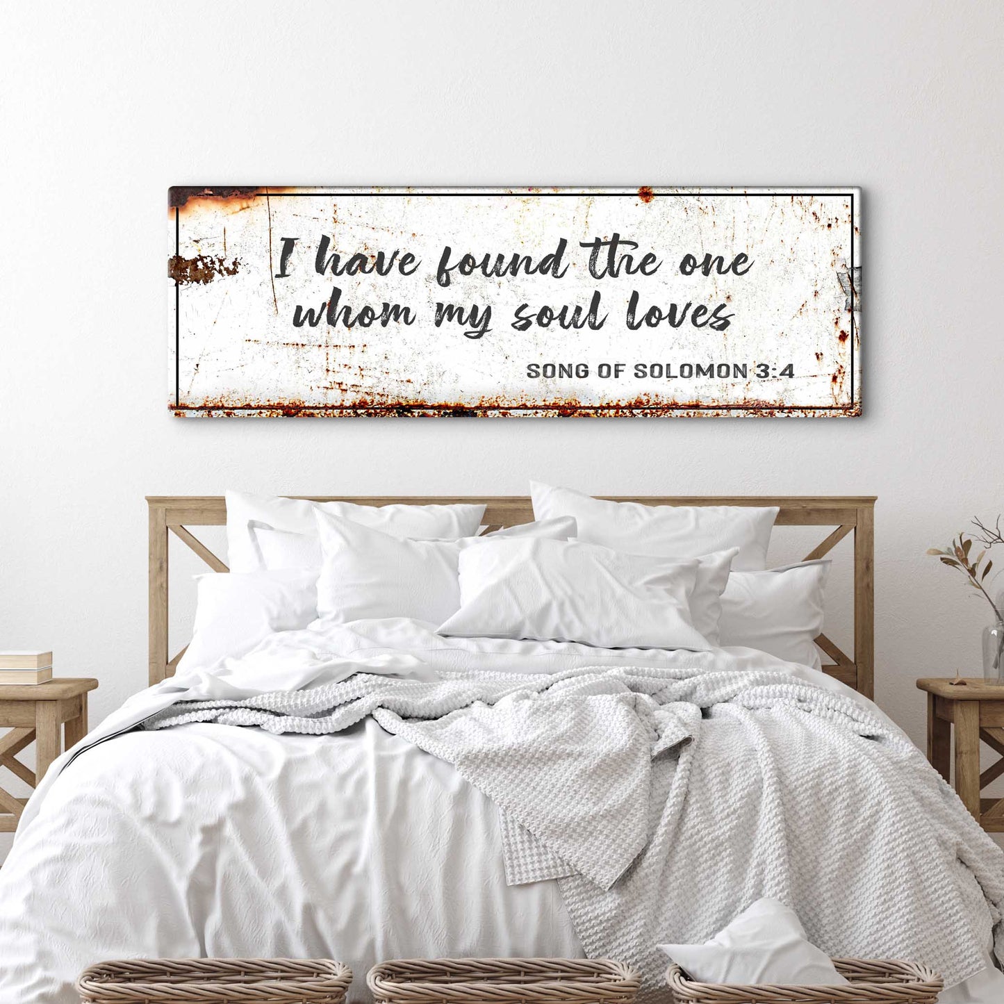 I Have Found The One Rustic Sign - Image by Tailored Canvases