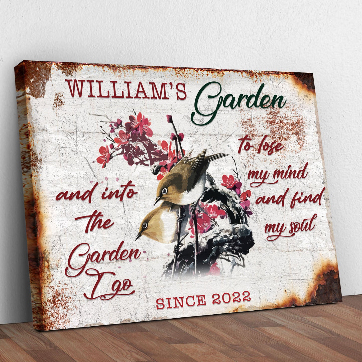 Garden Sign Style 2 - Image by Tailored Canvases