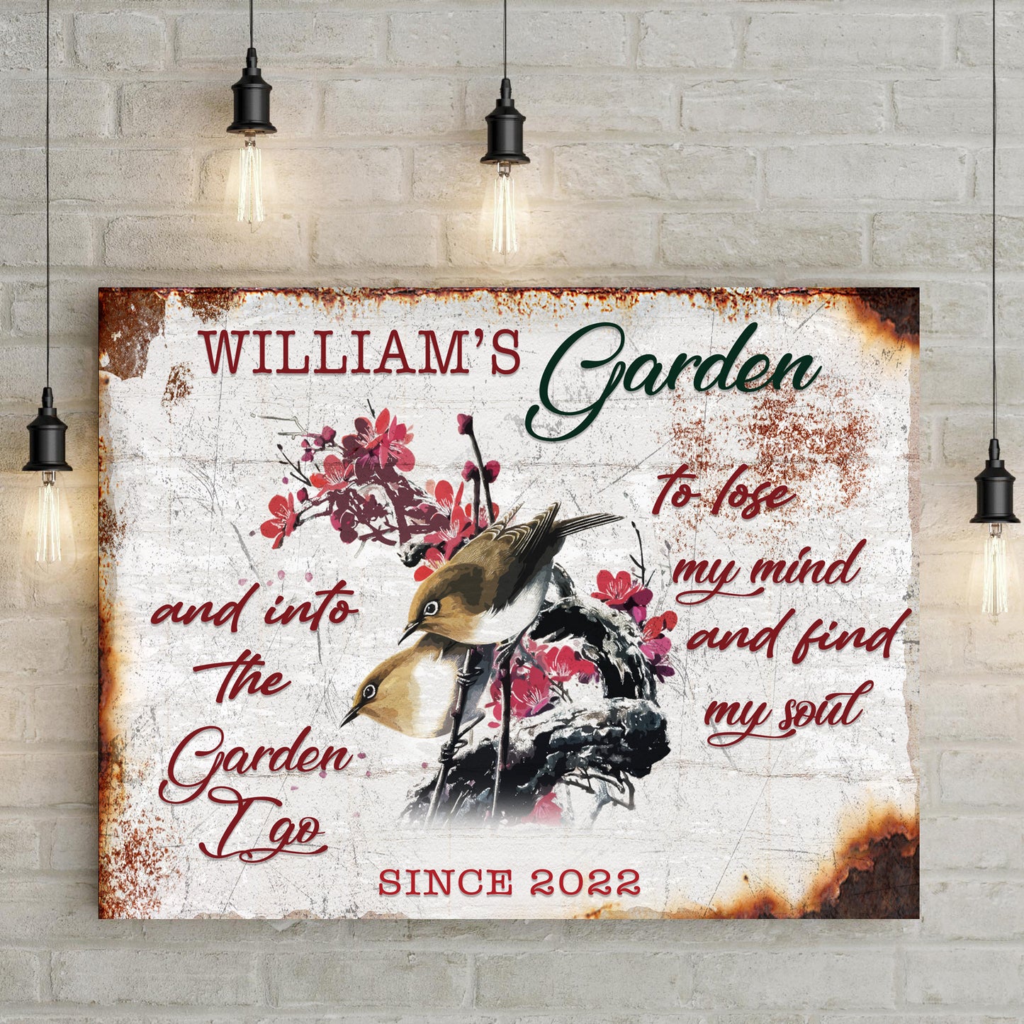 Garden Sign - Image by Tailored Canvases