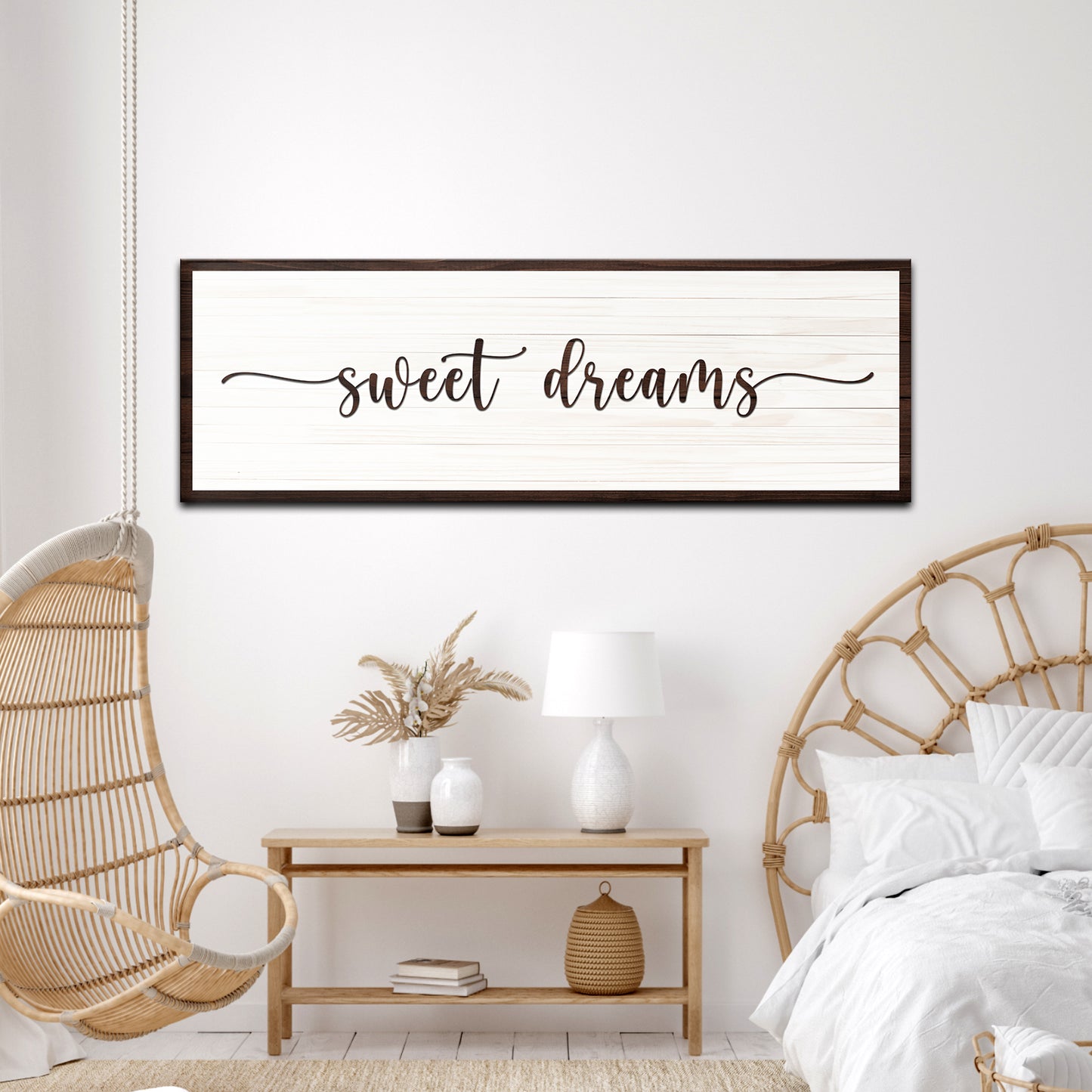 Sweet Dreams Sign III Style 2 - Image by Tailored Canvases