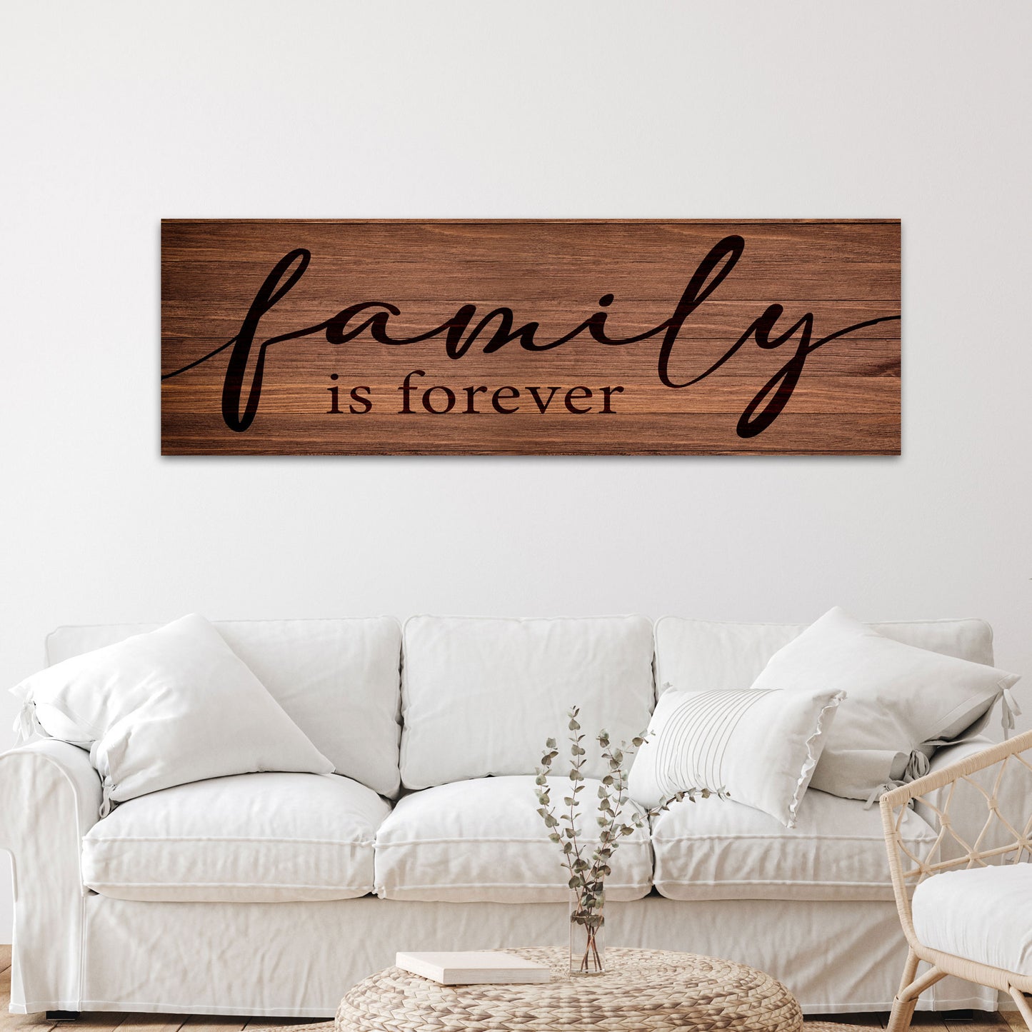 Family Is Forever Sign - Image by Tailored Canvases