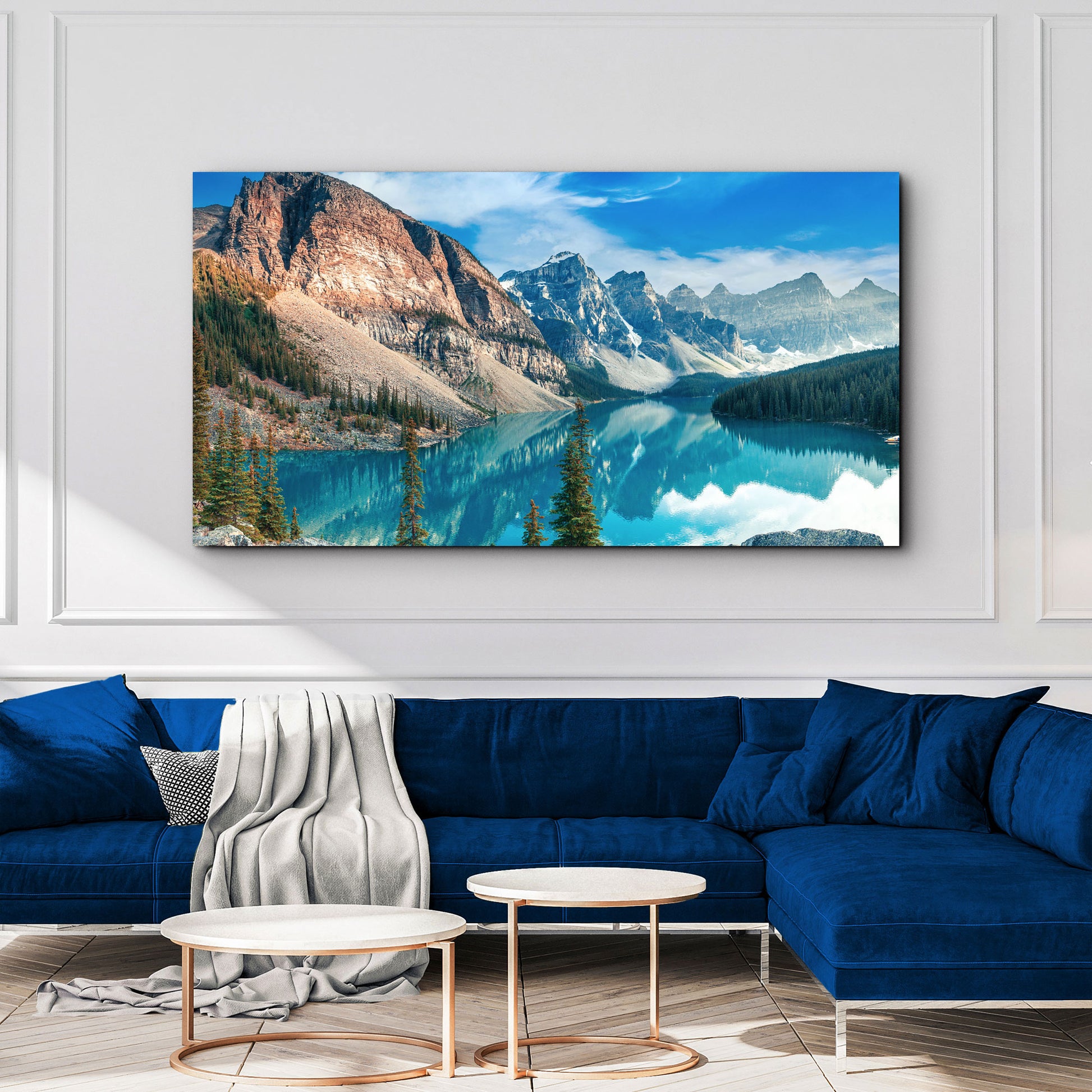 Colorado Rocky Mountain Canvas Wall Art Style 2 - Image by Tailored Canvases