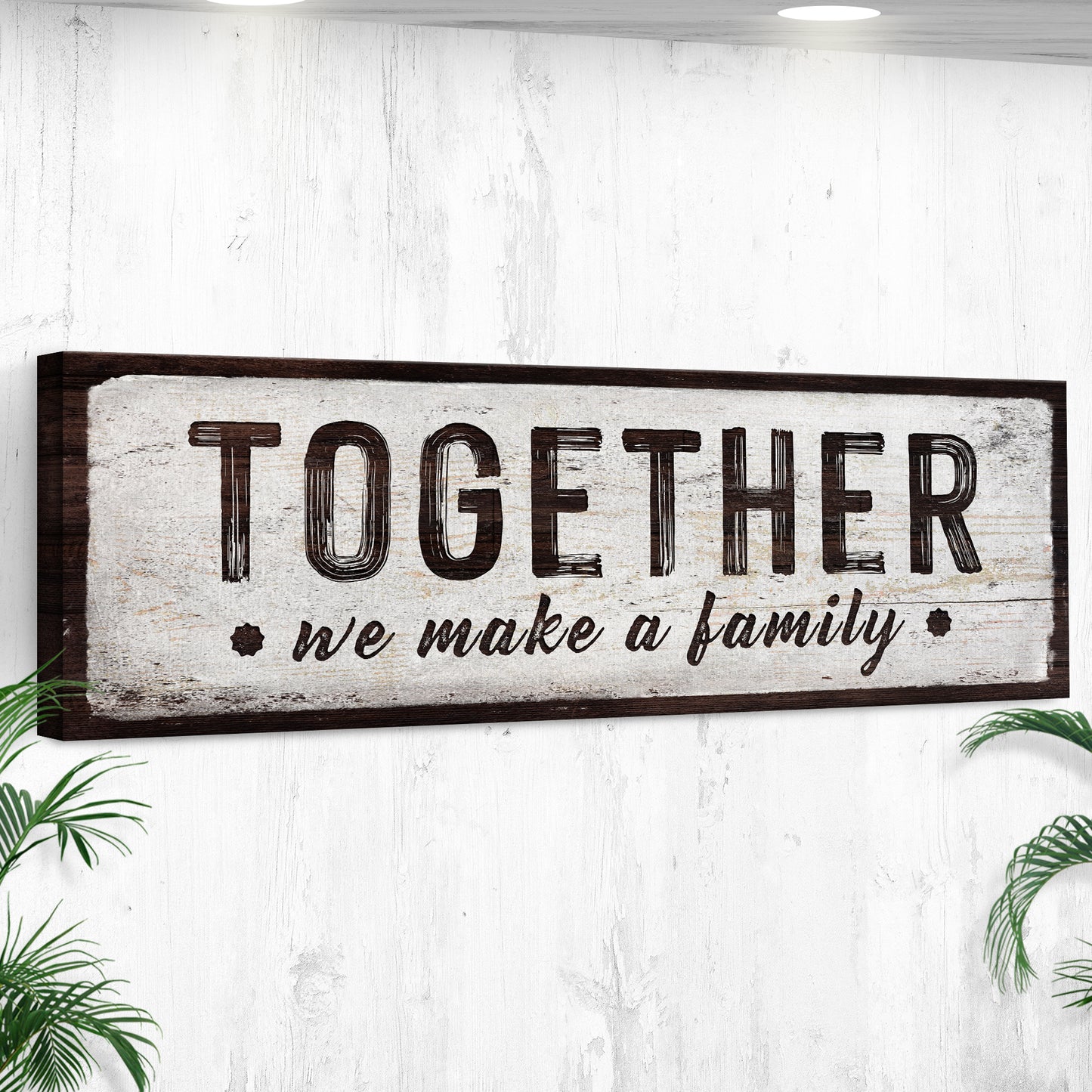 Together We Make A Family Sign III Style 1 - Image by Tailored Canvases