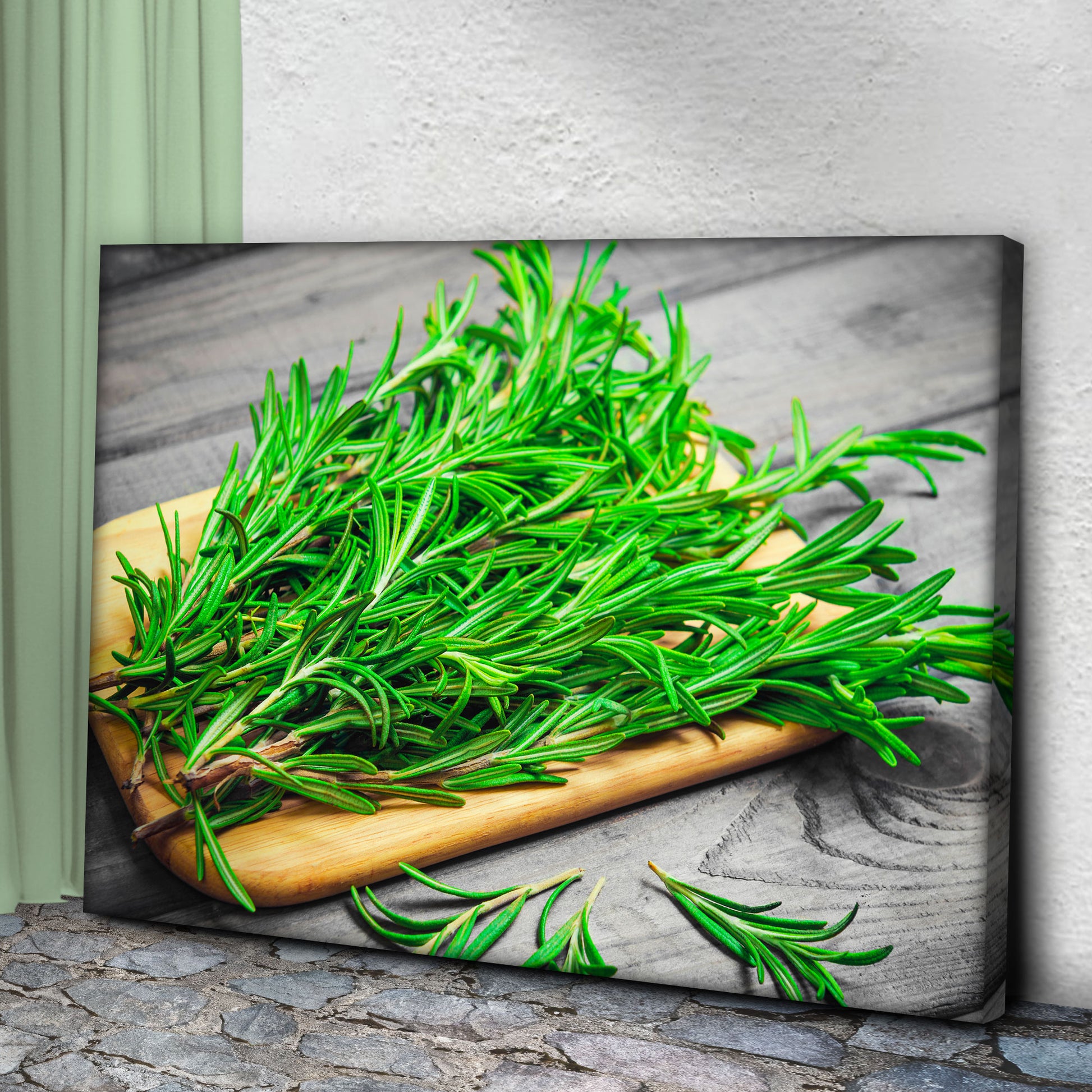 Plant Herb Rosemary Bundle Canvas Wall Art Style 2 - Image by Tailored Canvases