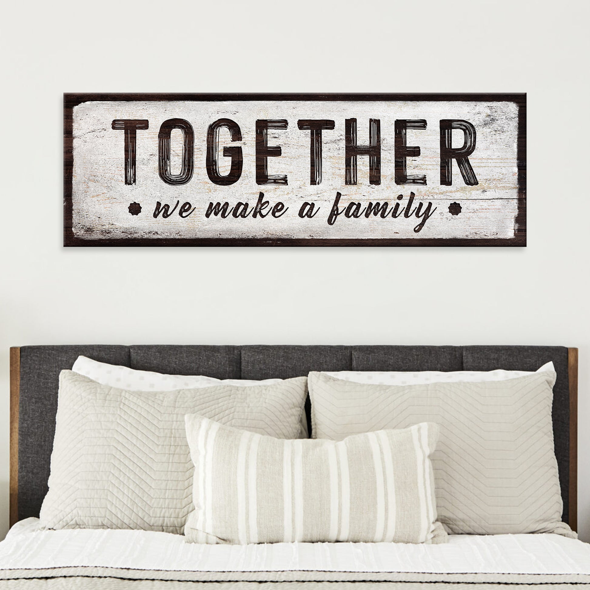 Together We Make A Family Sign III Style 2 - Image by Tailored Canvases