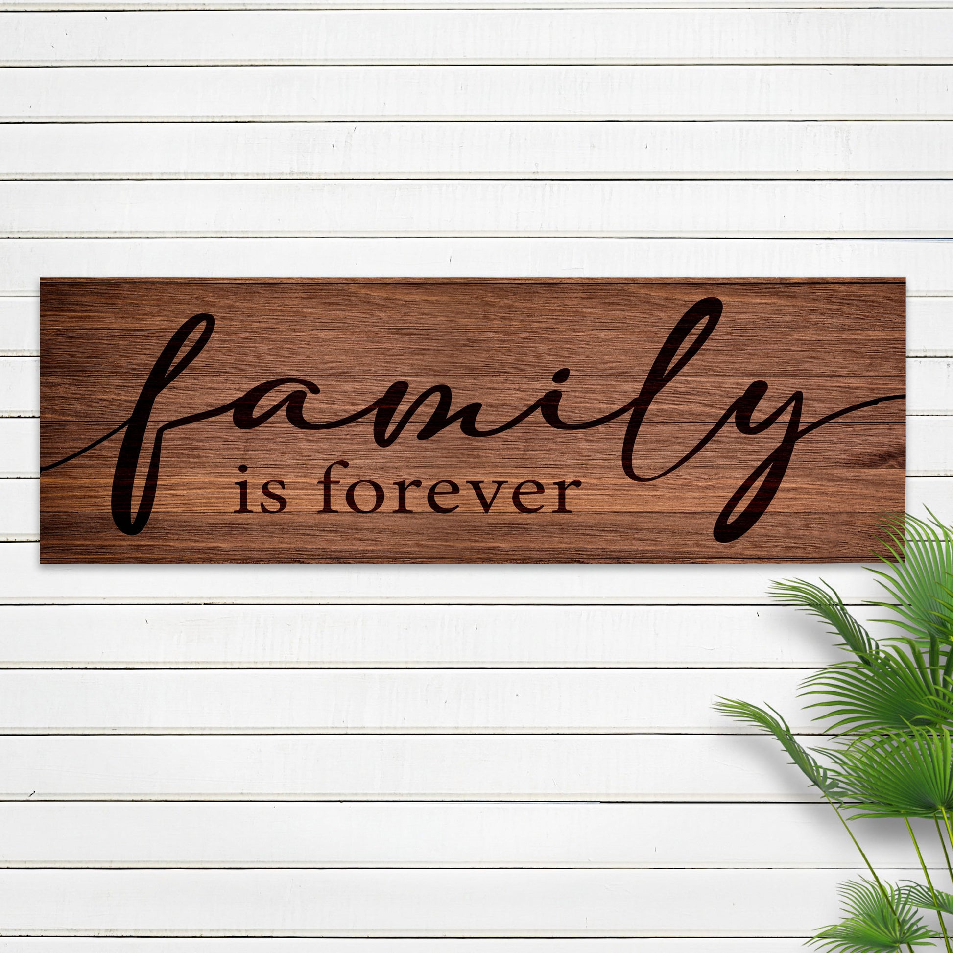 Family Is Forever Sign Style 1 - Image by Tailored Canvases