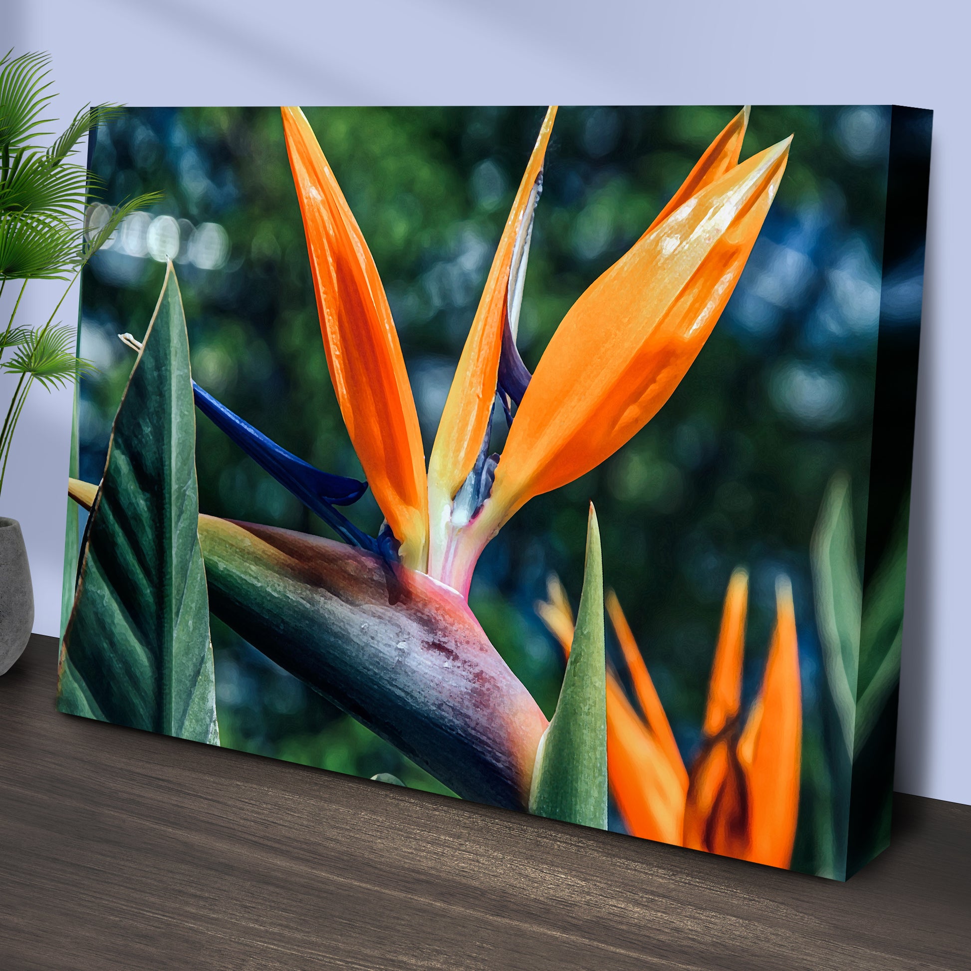 Bird Of Paradise Canvas Wall Art Style 1 - Image by Tailored Canvases