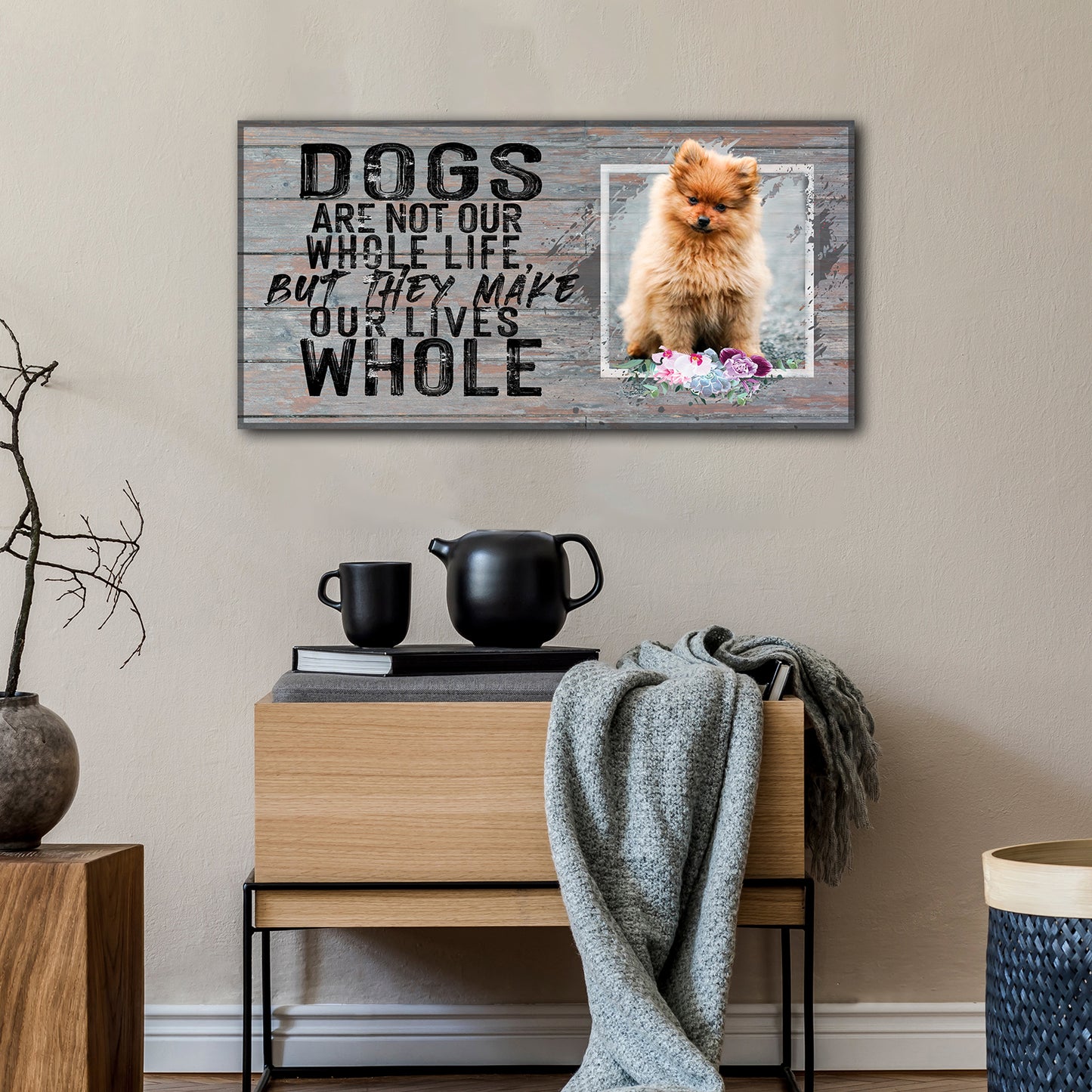 Pet Appreciation Sign Style 1 - Image by Tailored Canvases