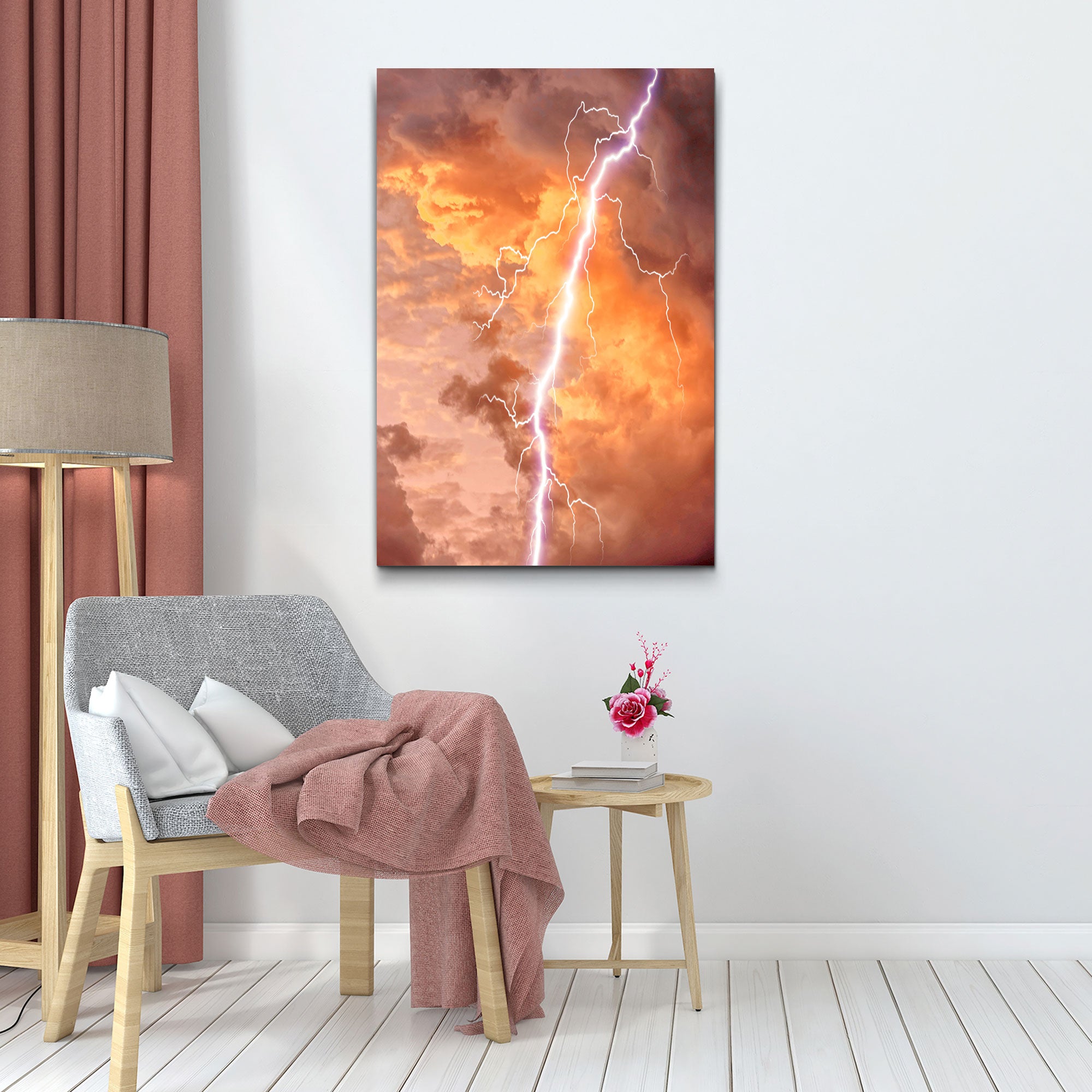 Natural Wonders Stormy Sunset Sky Canvas Wall Art Tailored Canvases