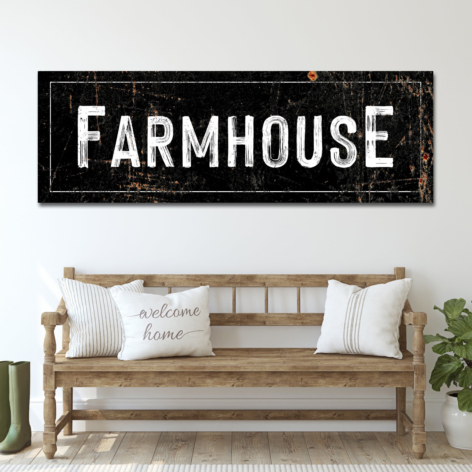 Farmhouse Sign Style 2 - Image by Tailored Canvases