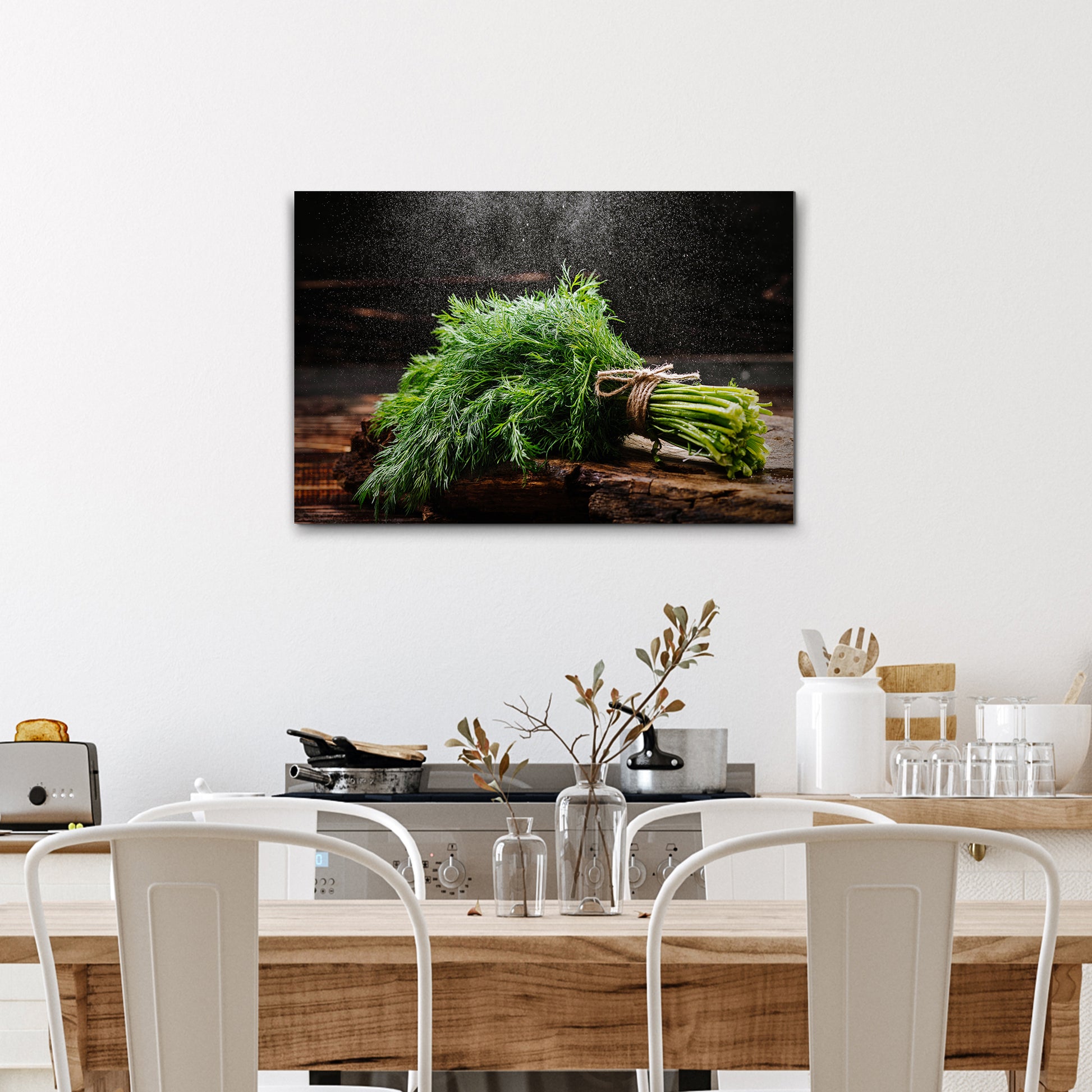 Plant Herb Fresh Dill Bunch Canvas Wall Art - Image by Tailored Canvases