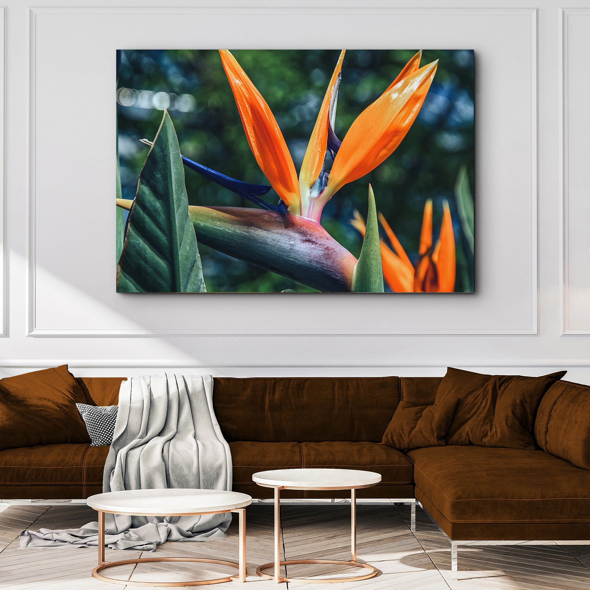 Bird Of Paradise Canvas Wall Art Style 2 - Image by Tailored Canvases
