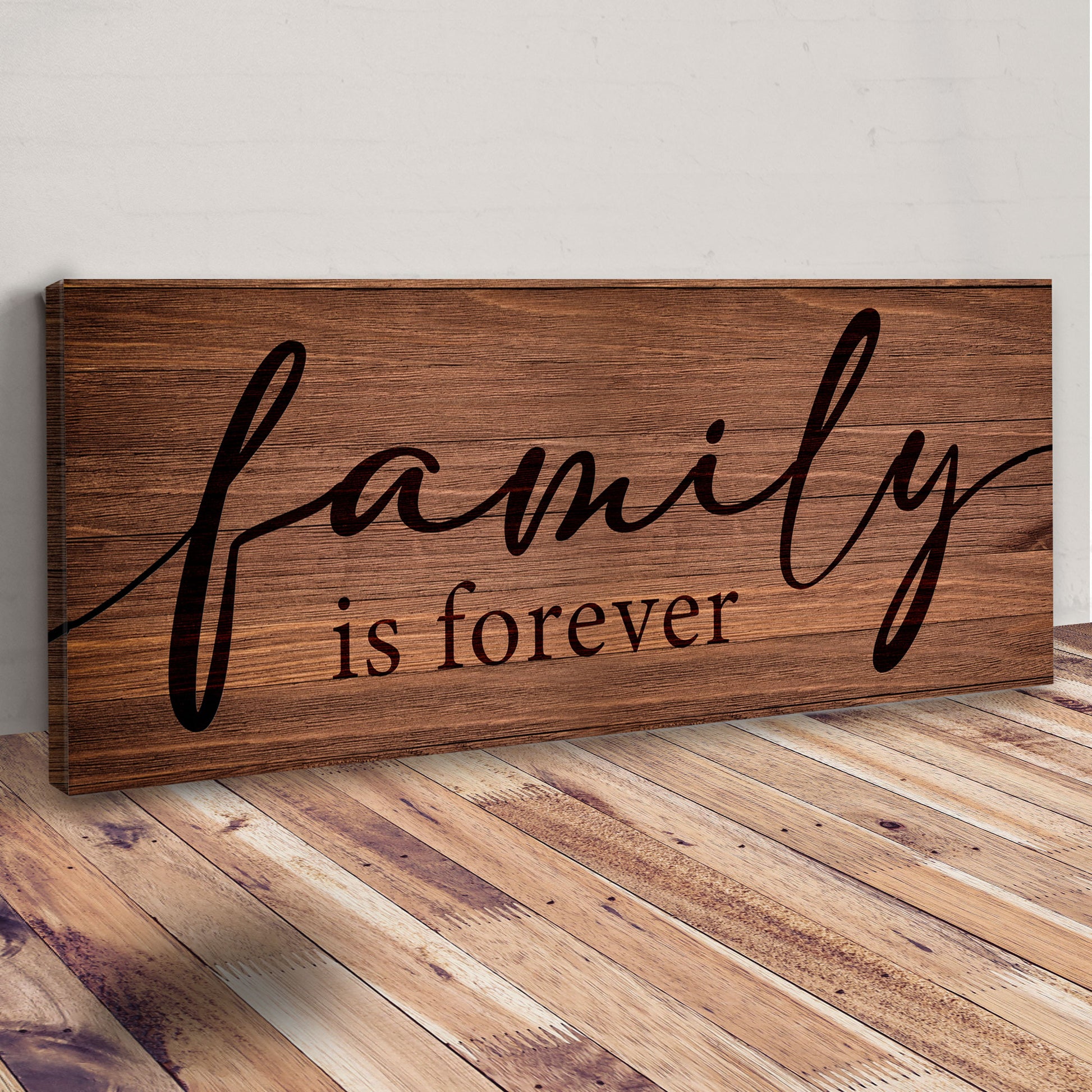 Family Is Forever Sign Style 2 - Image by Tailored Canvases