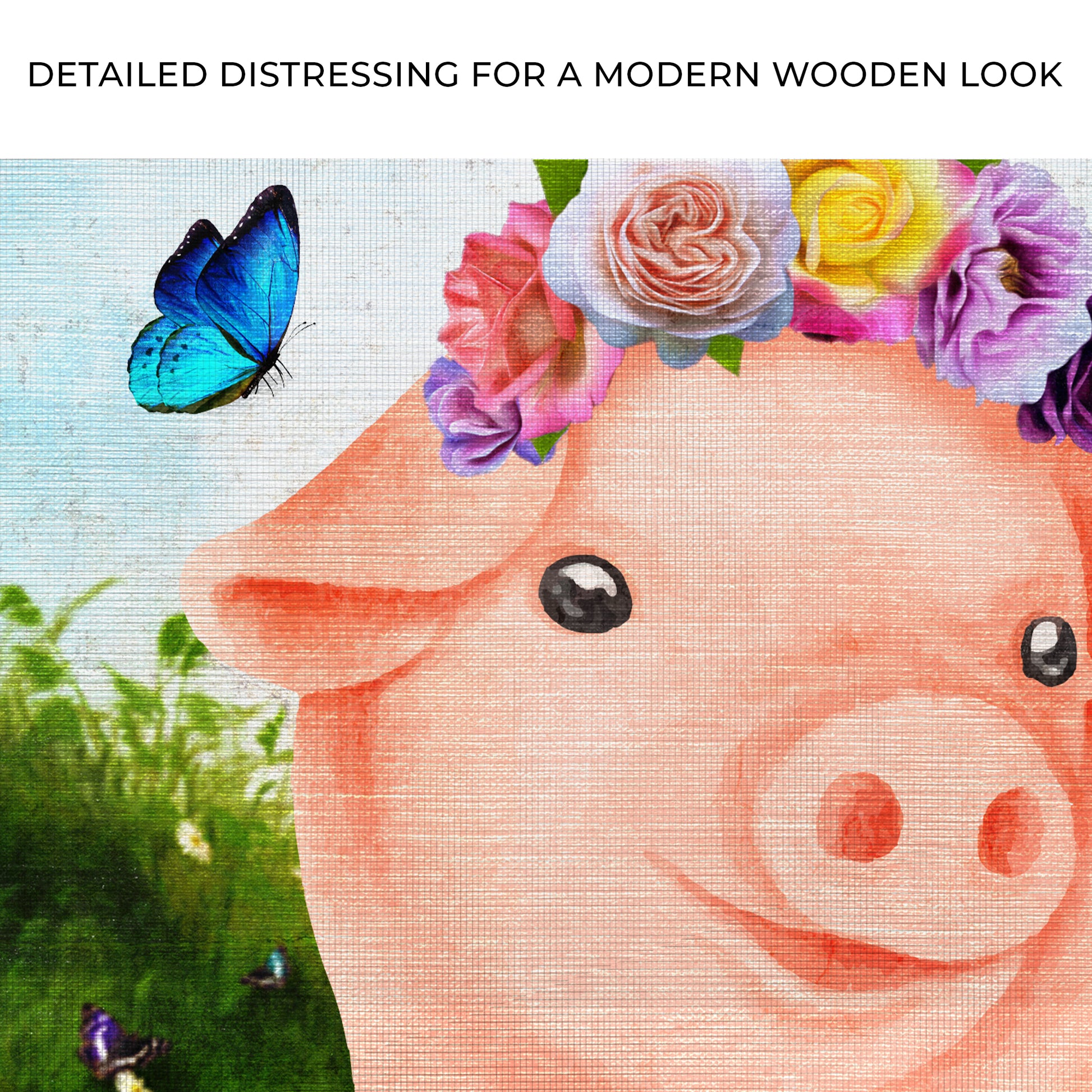 The Most Adorable Pig Canvas Wall Art Zoom - Image by Tailored Canvases