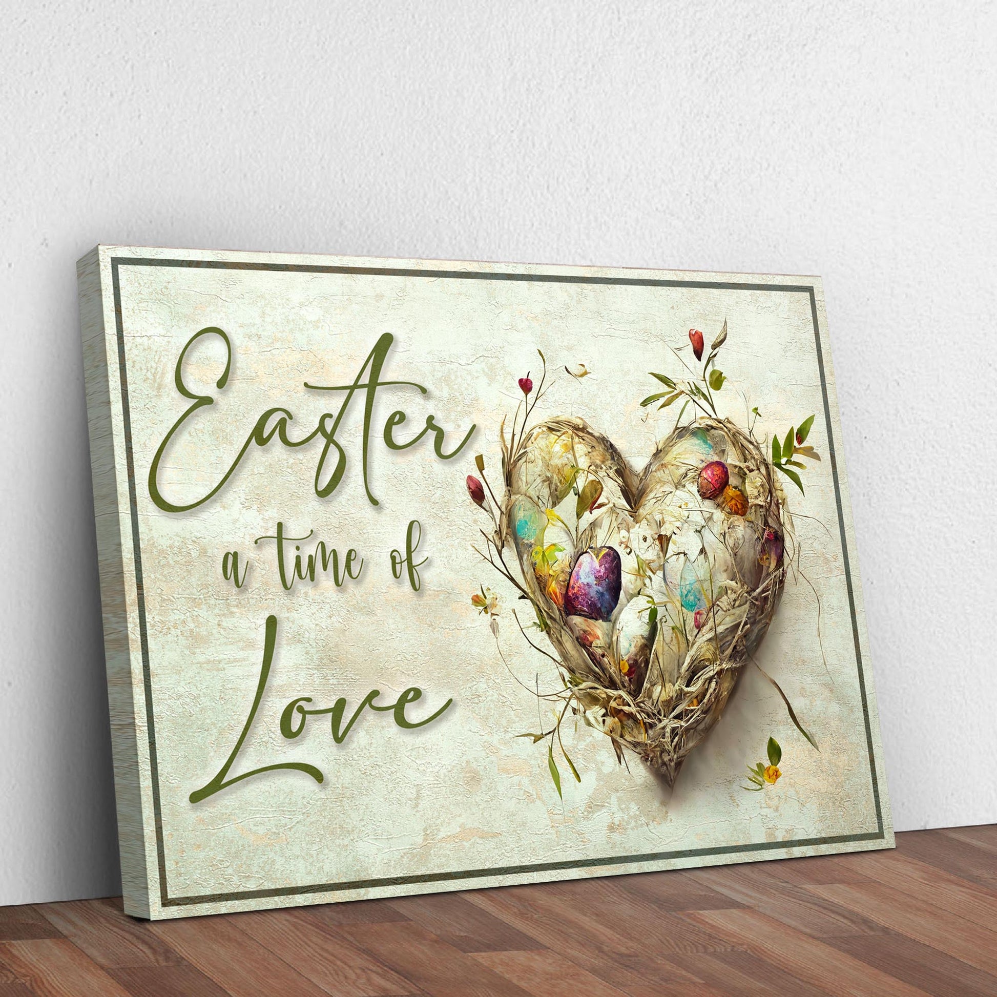 A Time Of Love Sign Style 2 - Image by Tailored Canvases