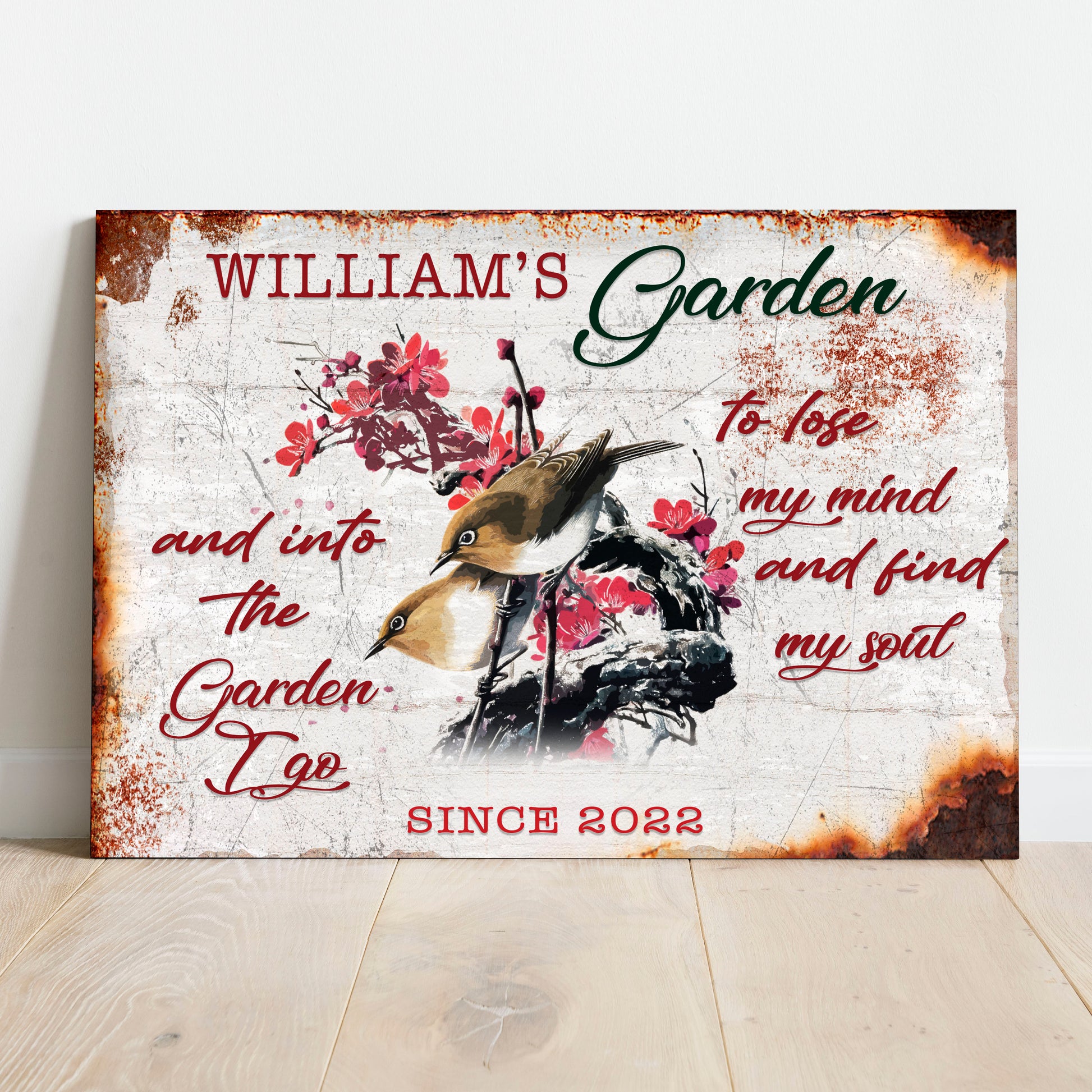 Garden Sign Style 1 - Image by Tailored Canvases