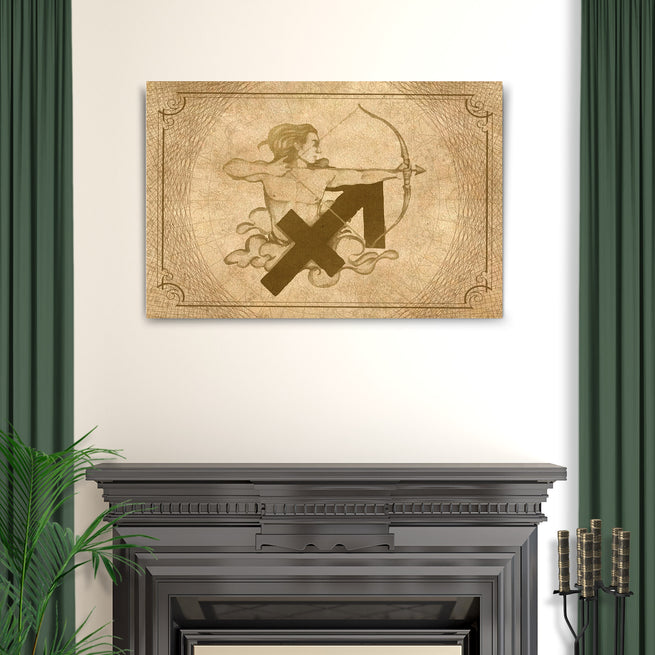 Discovering The Best Sagittarius Canvas Wall Art For Your Home - Image by Tailored Canvases