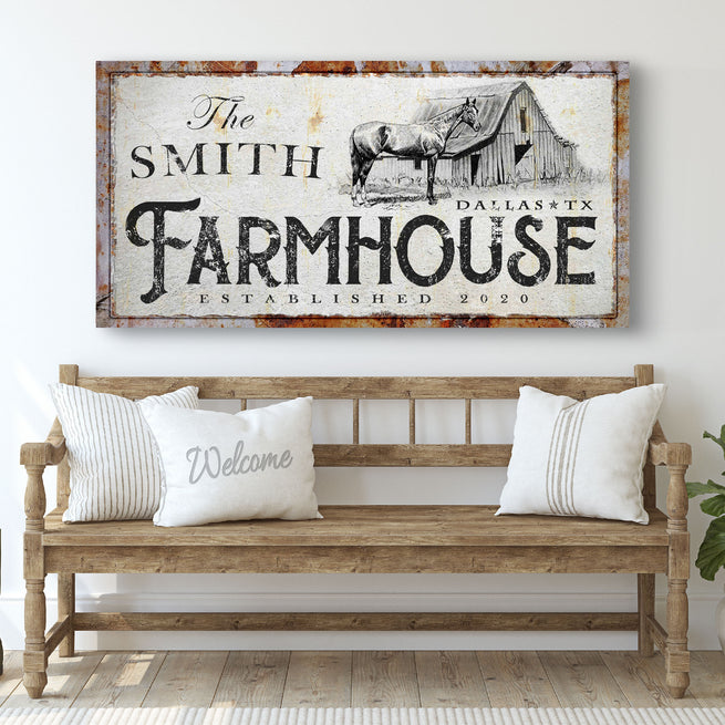 Personalize Your Home With Tailored Canvases: The Charm Of Farmhouse Decor Signs - Image by Tailored Canvases