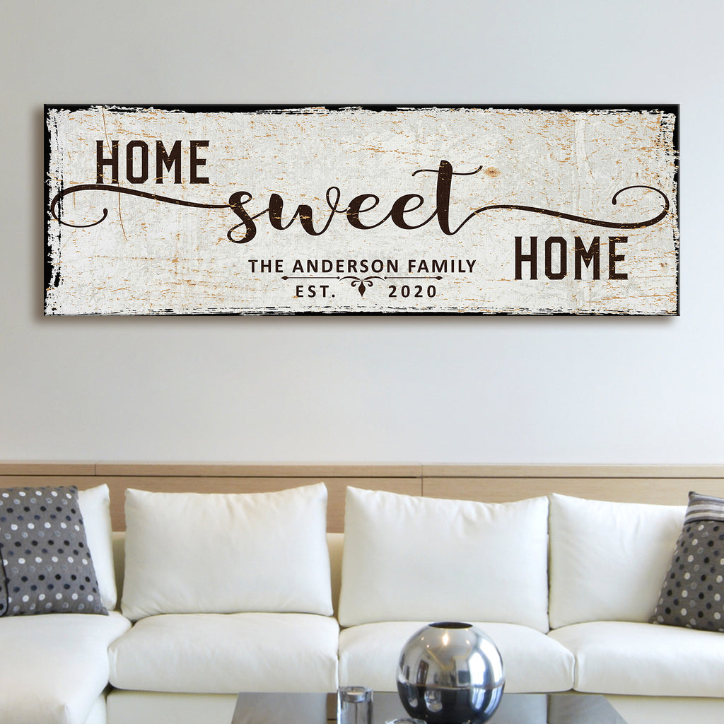 How Big Should Wall Art Be Above Sofa: A Comprehensive Guide - Image by Tailored Canvases