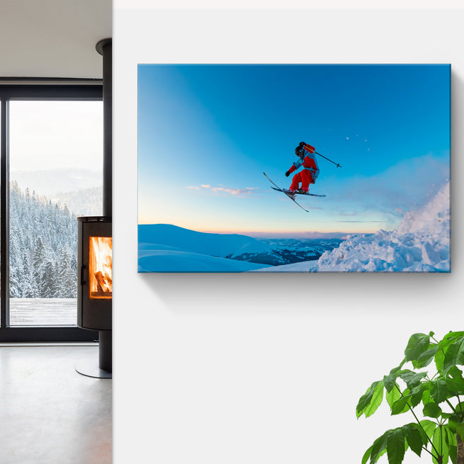 5 Tailored Canvases To Elevate Your Ski Wall Art - Image by Tailored Canvases
