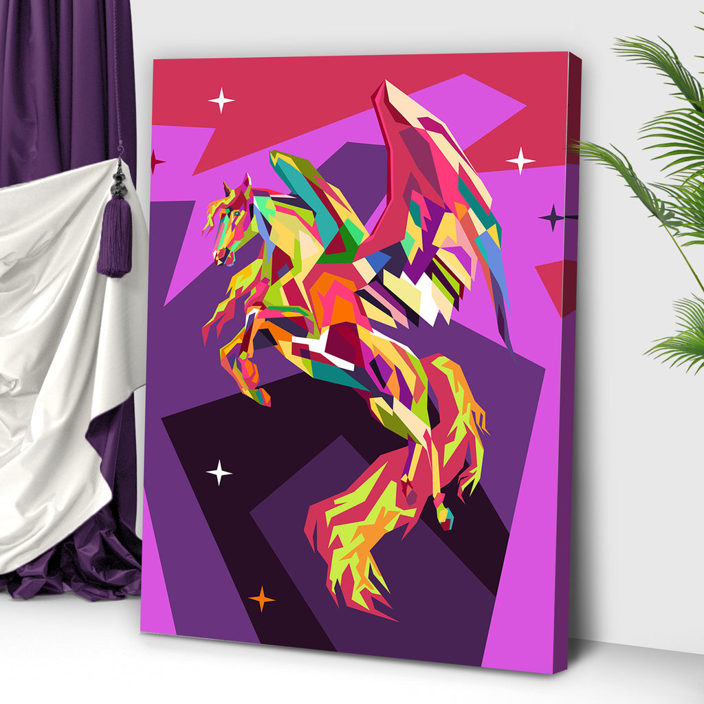 Pegasus Canvas Wall Art To Beautify Your Room - Image by Tailored Canvases