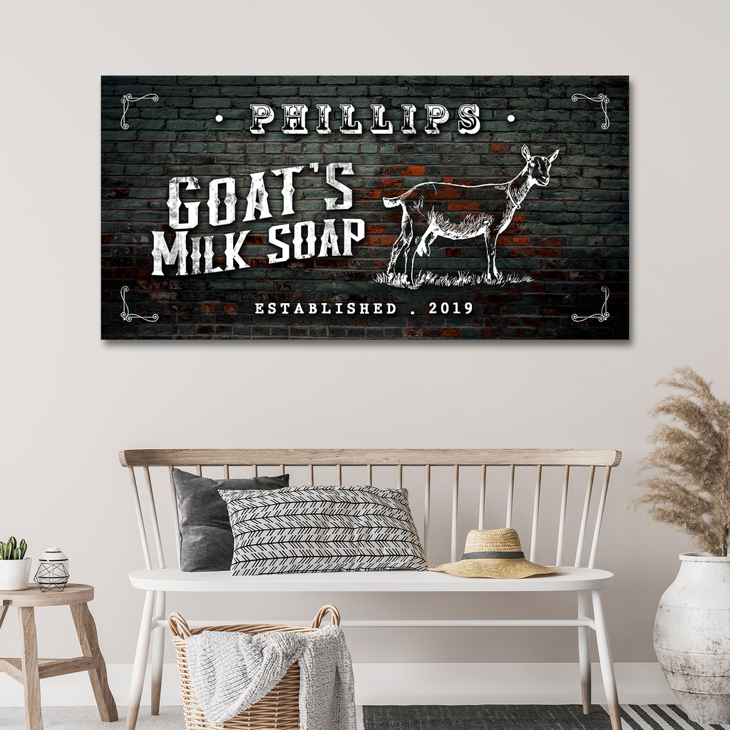 These Cute Goat Signs Are Perfect For Decorating Your House - Image by Tailored Canvases