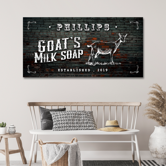 Cute and Inspiring Goat Signs for Your Farmhouse-Style Home - by Tailored Canvases