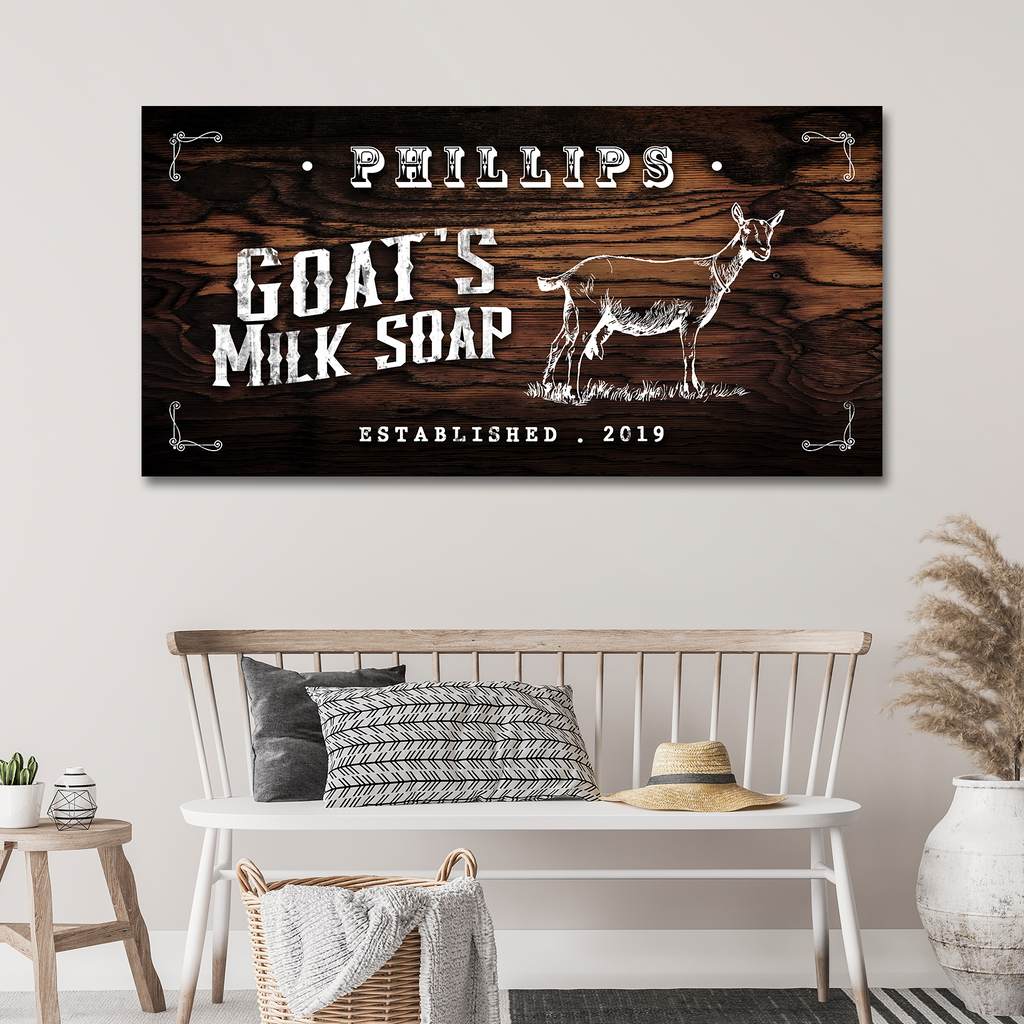 Bring the Farm Life to Your Home With These Perfect Goat Signs - by Tailored Canvases