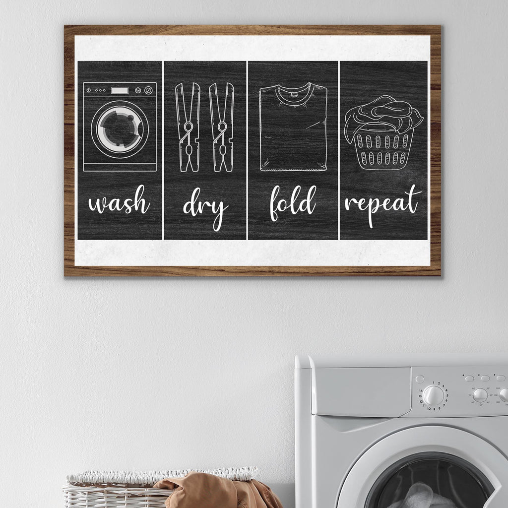 Make Your Home Stand Out With These Laundry Room Signs - Wall Art Image by Tailored Canvases