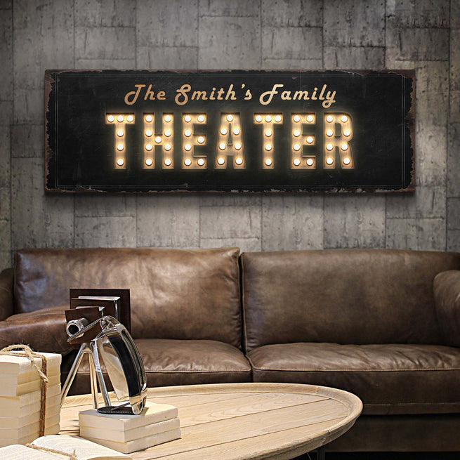 Theater Signs That You’ll Absolutely Love - by Tailored Canvases