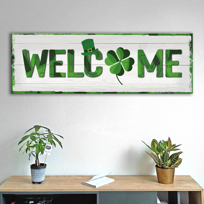 Happy St. Patrick's Day Signs: Personalized   Canvases To Add Festive Flair To Your Home -  Image by Tailored Canvases